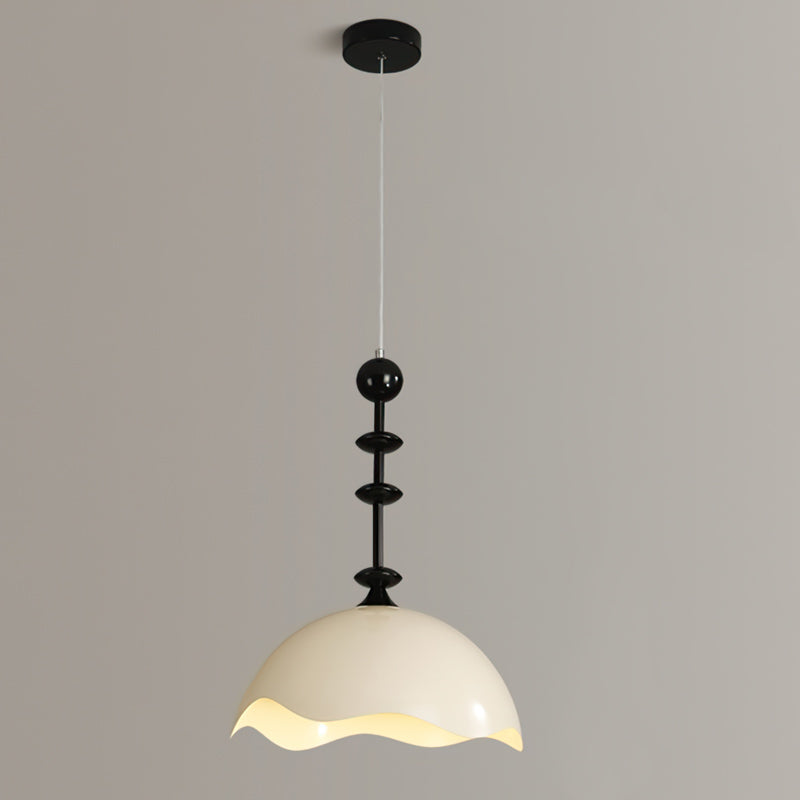 CHARLESTON AMBER GLASS HANGING LANTERN