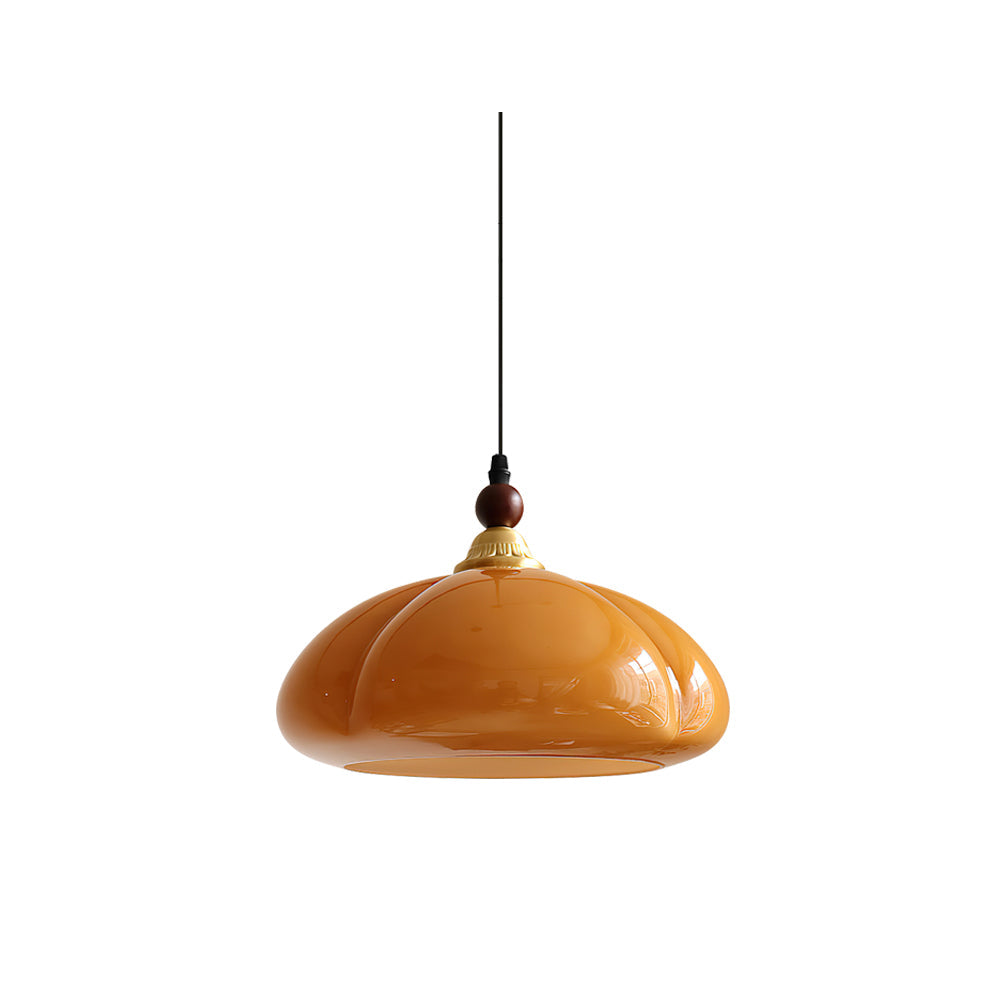 Winthrop Amber Globe Pendant