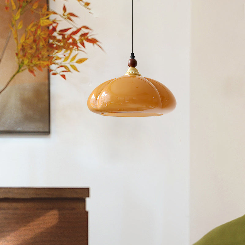 Winthrop Amber Globe Pendant
