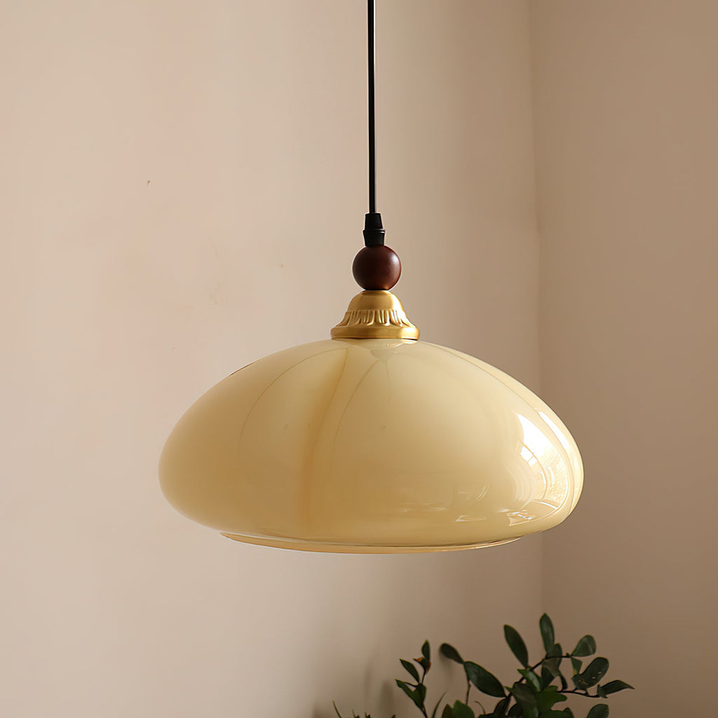 Winthrop Amber Globe Pendant