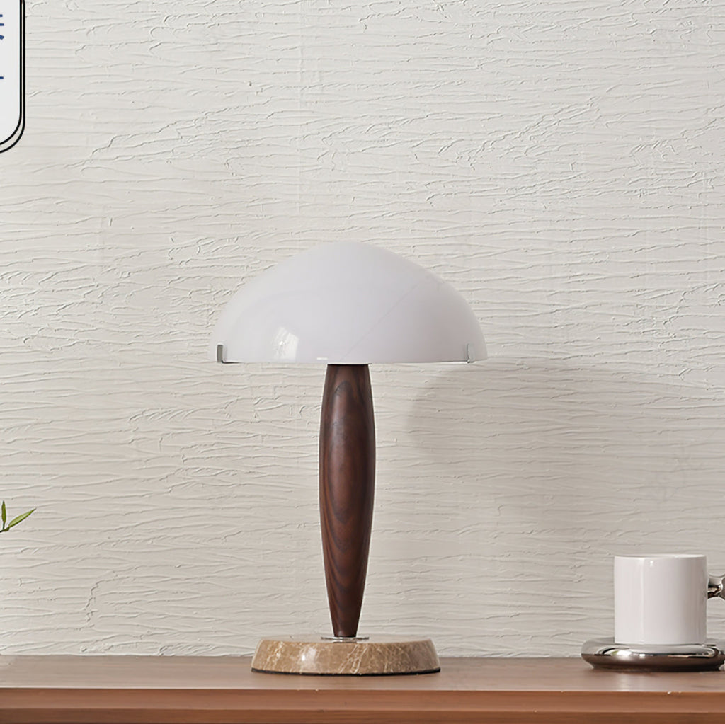 WINTHROPE IVORY SHADE TABLE LANTERN