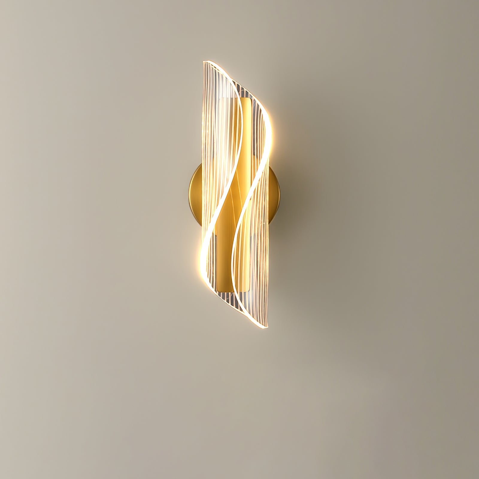 CHARLESTON GILDED TRIM WALL SCONCE