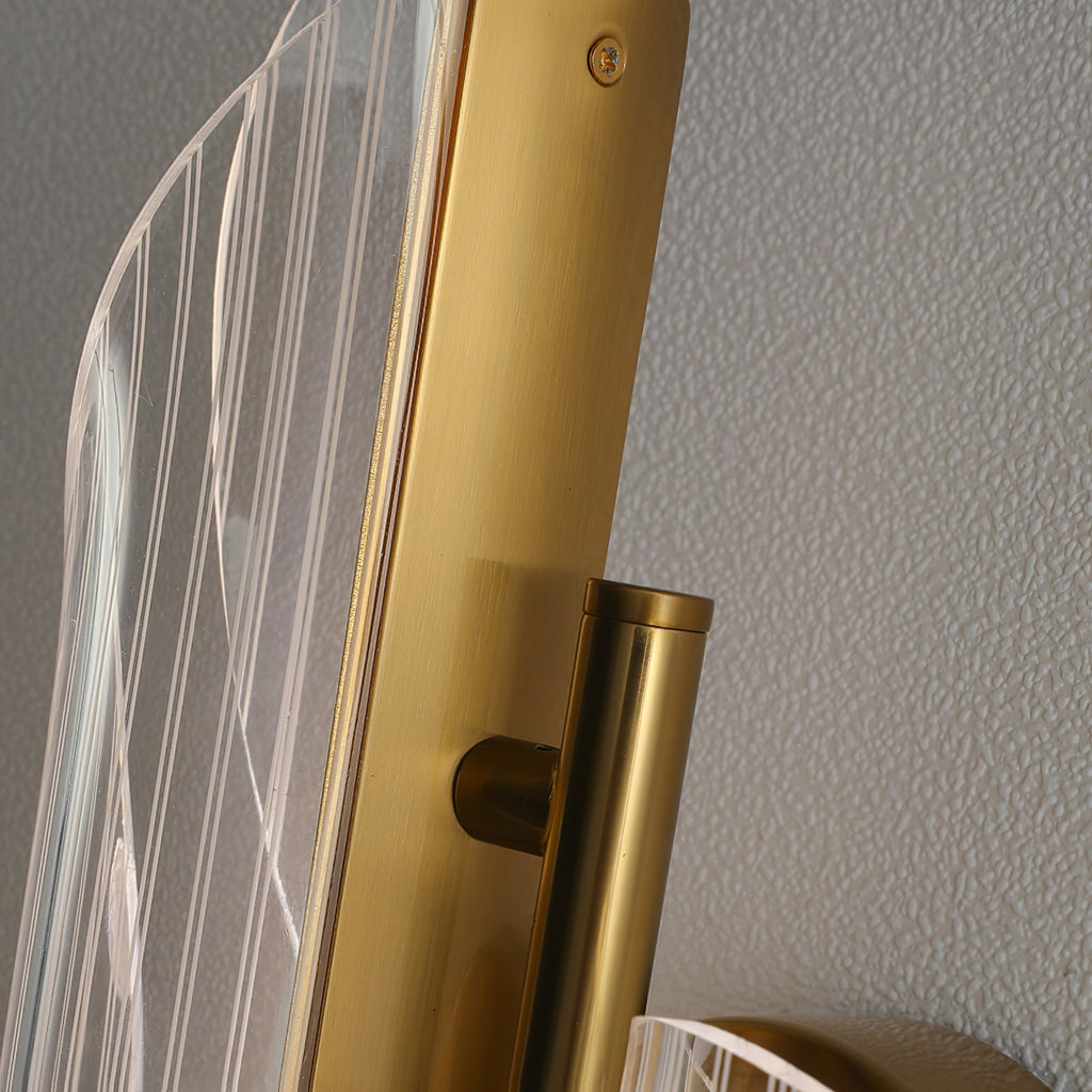 CHARLESTON GILDED TRIM WALL SCONCE