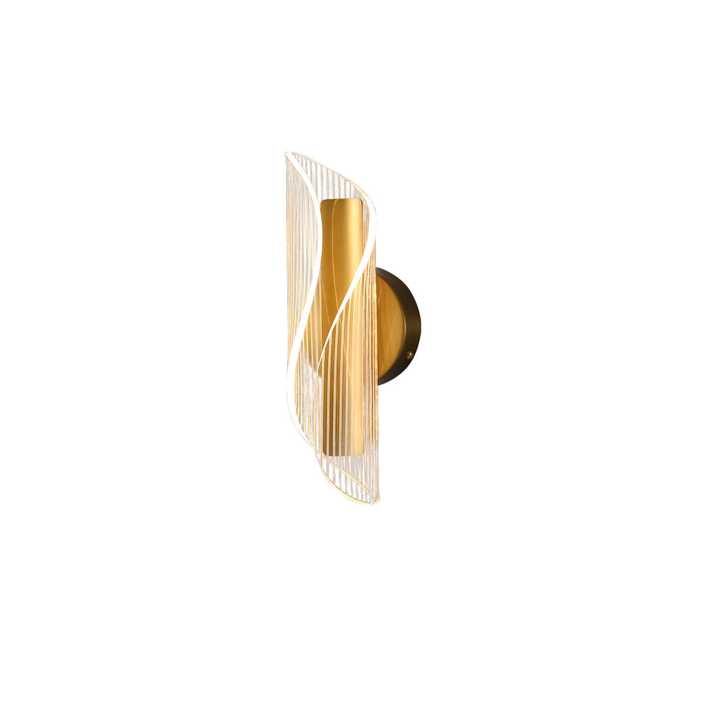 CHARLESTON GILDED TRIM WALL SCONCE