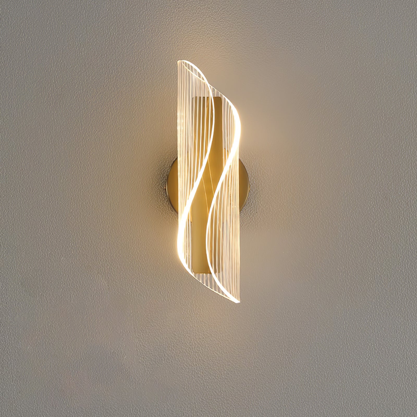 CHARLESTON GILDED TRIM WALL SCONCE