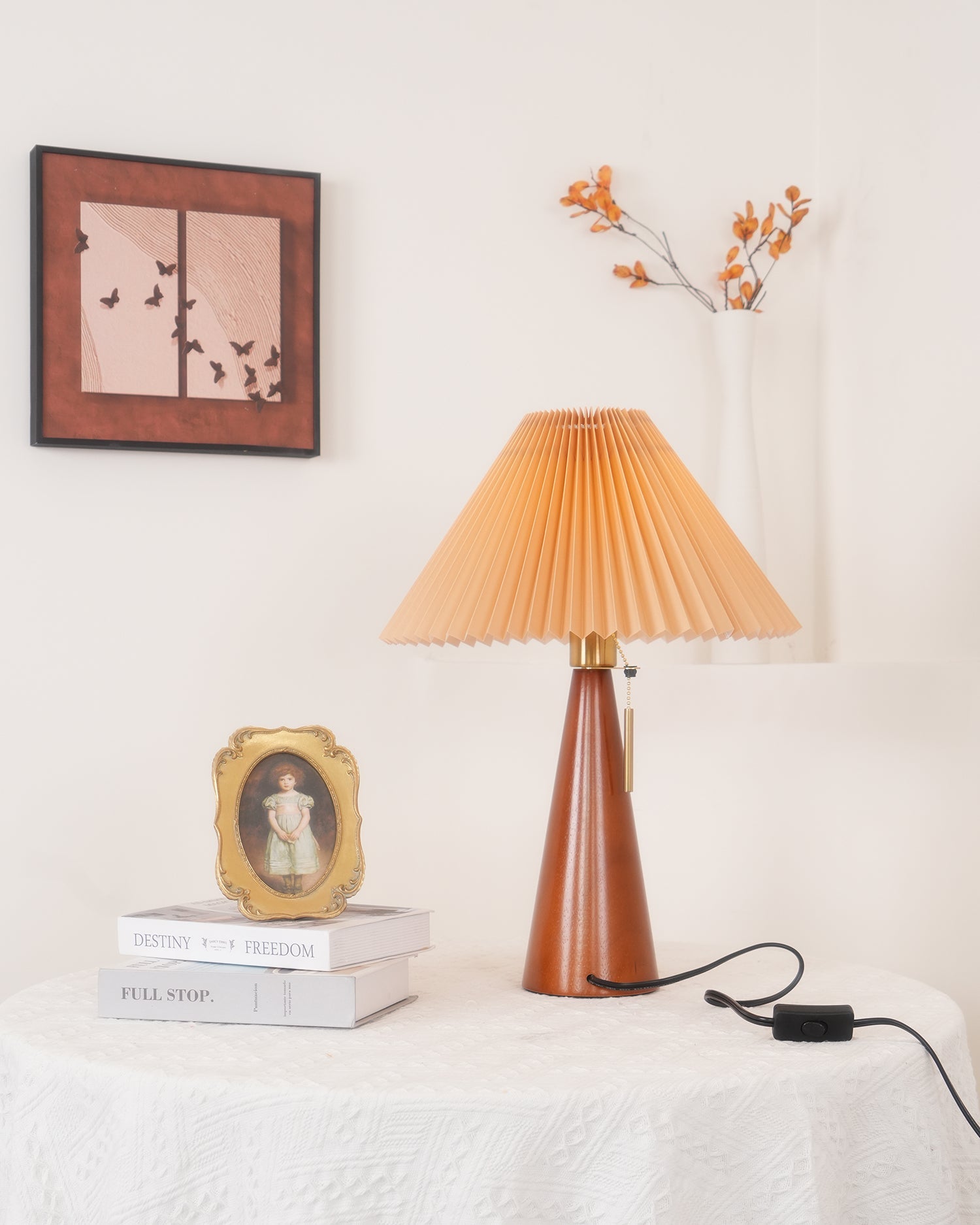 FENWICK WOVEN CANOPY TABLE LAMP