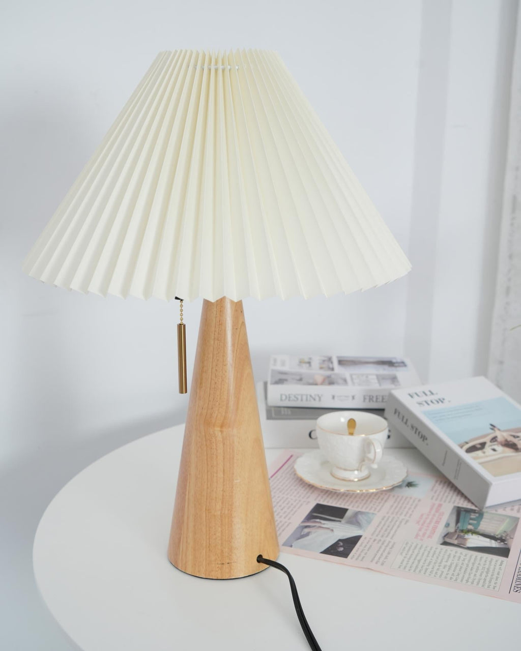 FENWICK WOVEN CANOPY TABLE LAMP