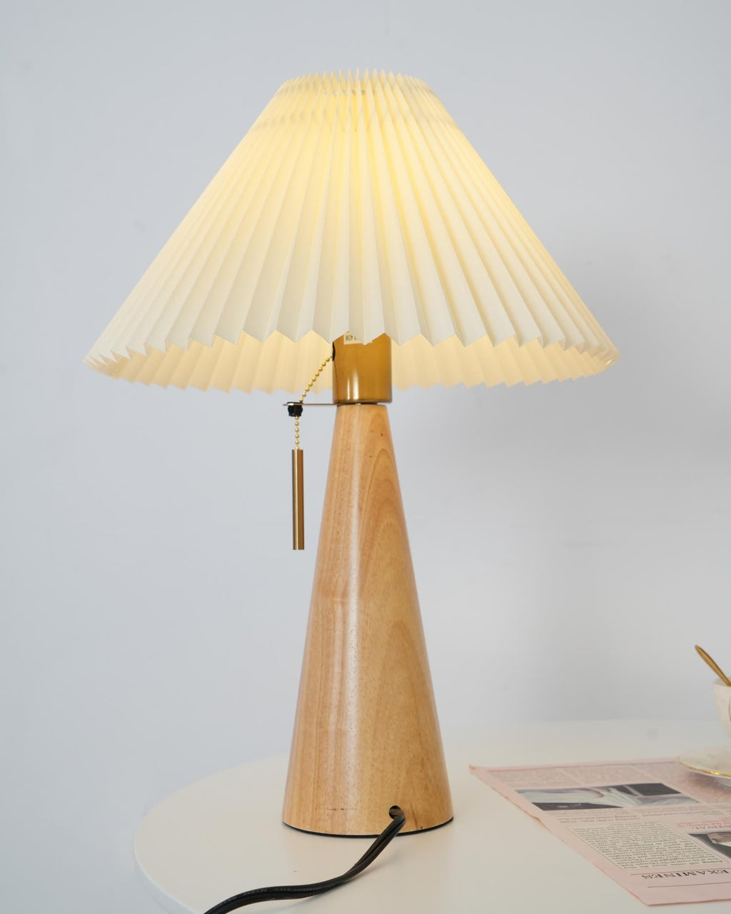 FENWICK WOVEN CANOPY TABLE LAMP