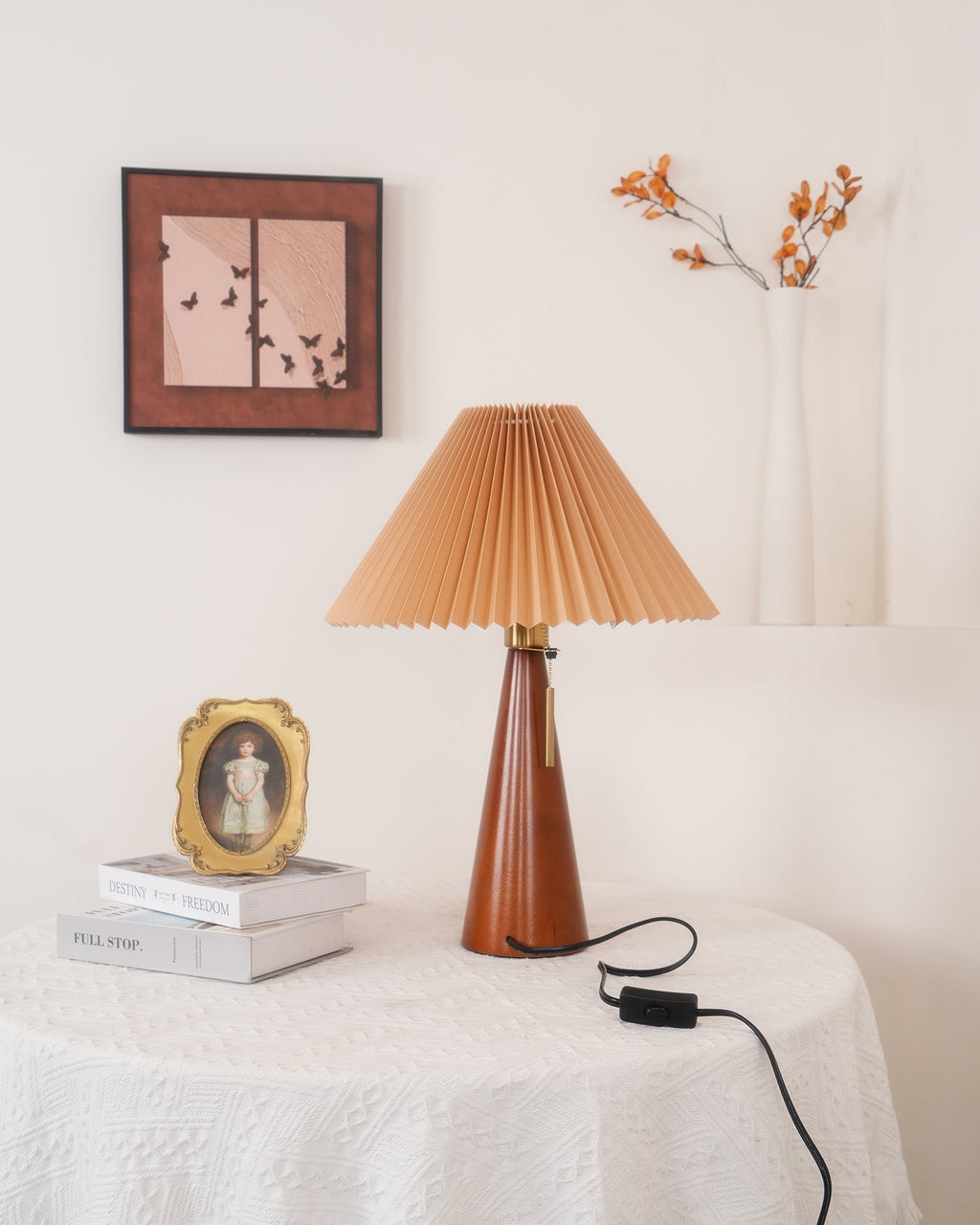 FENWICK WOVEN CANOPY TABLE LAMP