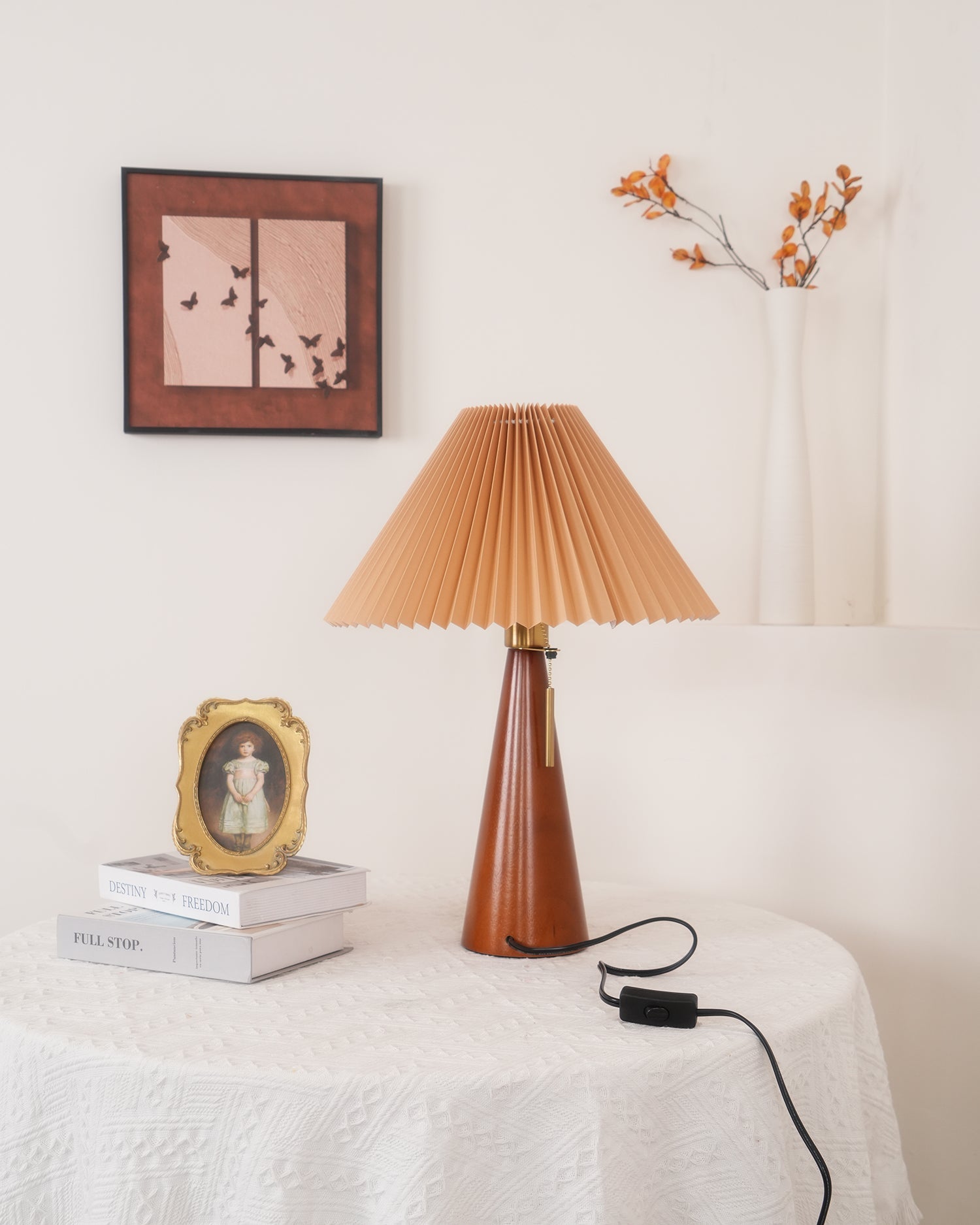 FENWICK WOVEN CANOPY TABLE LAMP