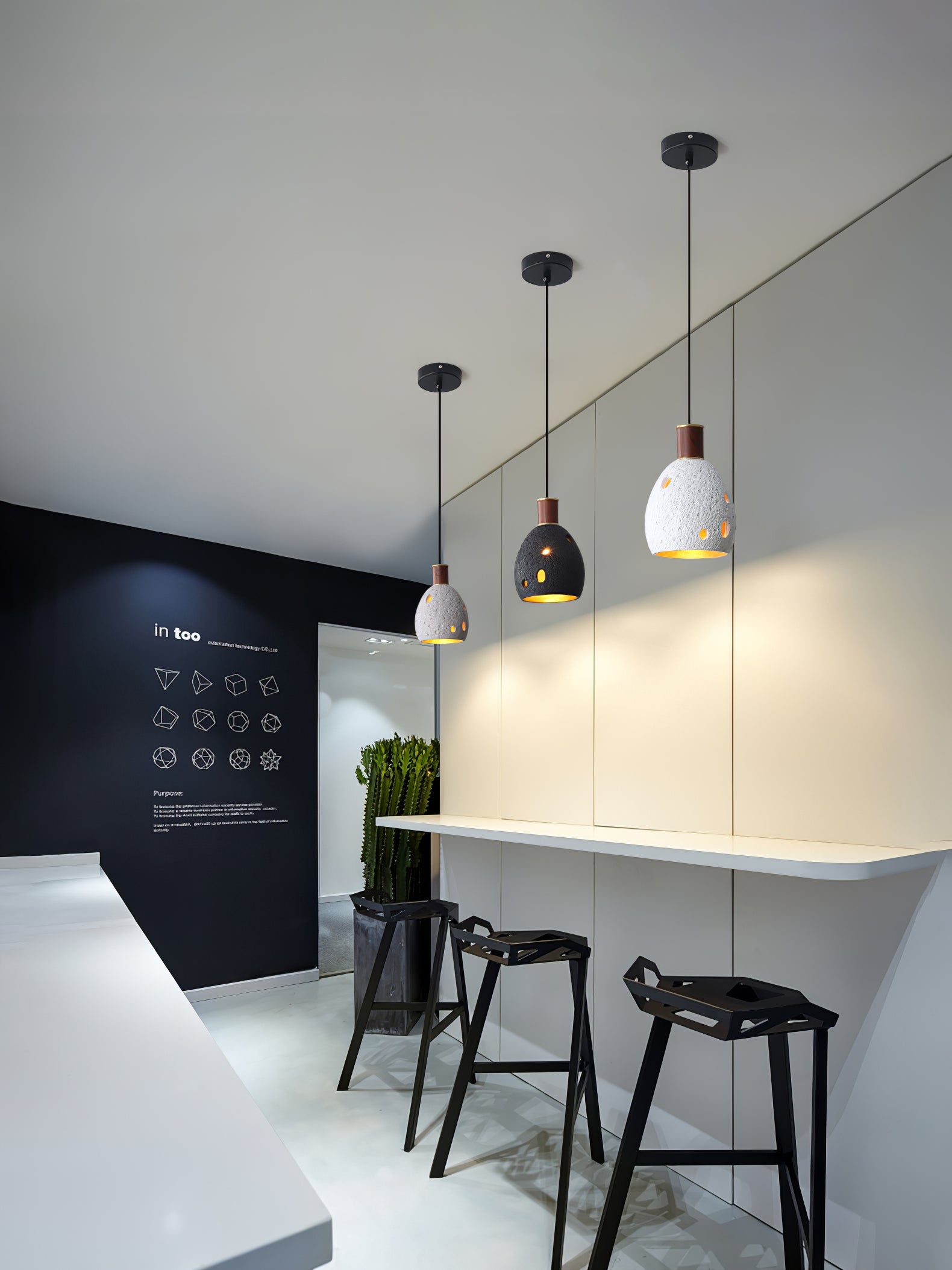 BRAMBLETON HEXAGONAL LIGHTING CANOPY