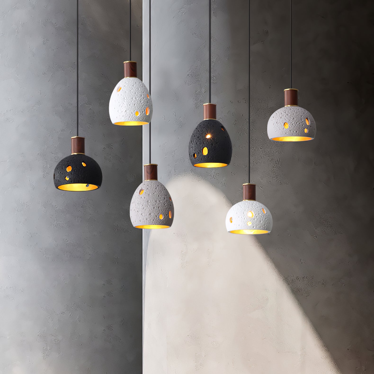 BRAMBLETON HEXAGONAL LIGHTING CANOPY