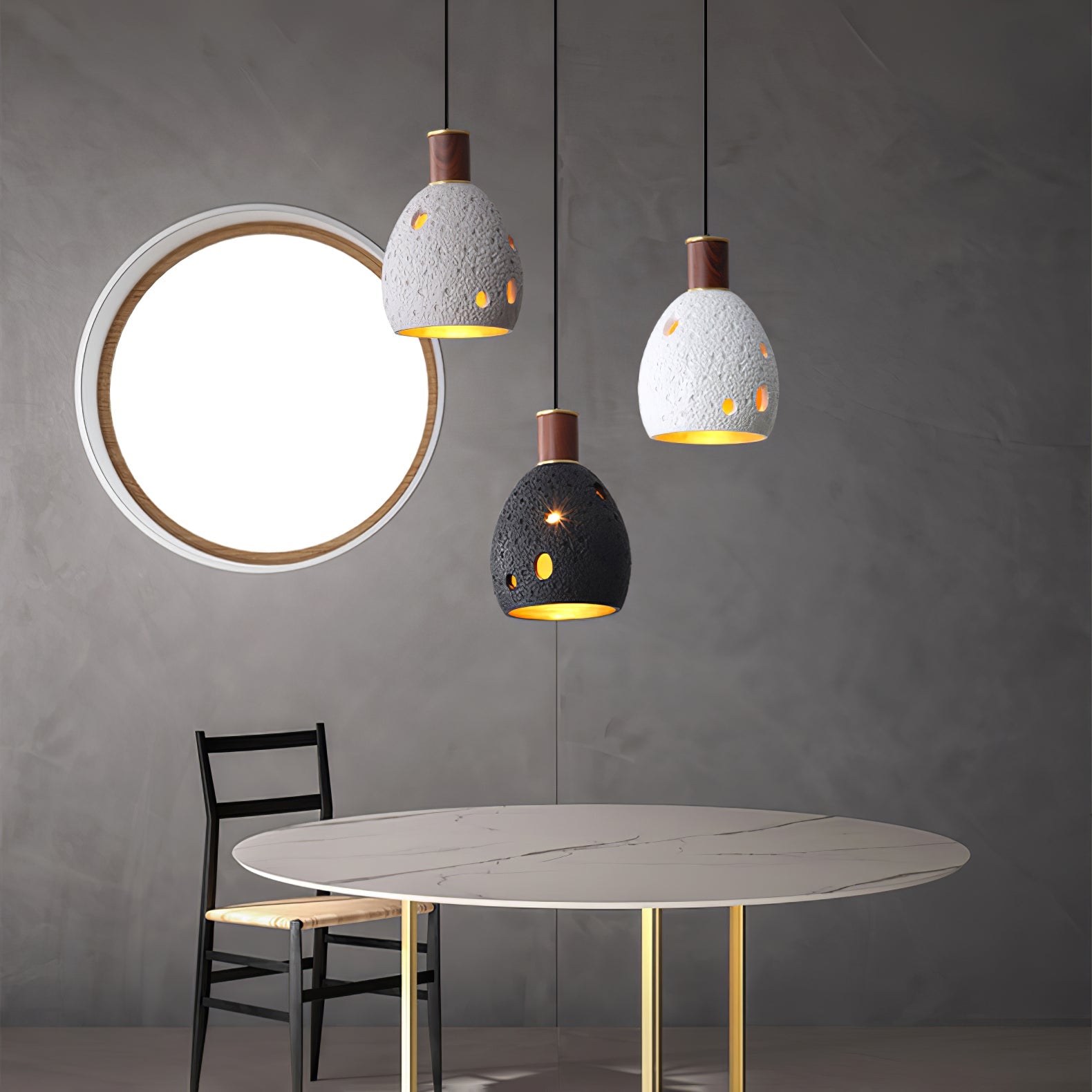 BRAMBLETON HEXAGONAL LIGHTING CANOPY