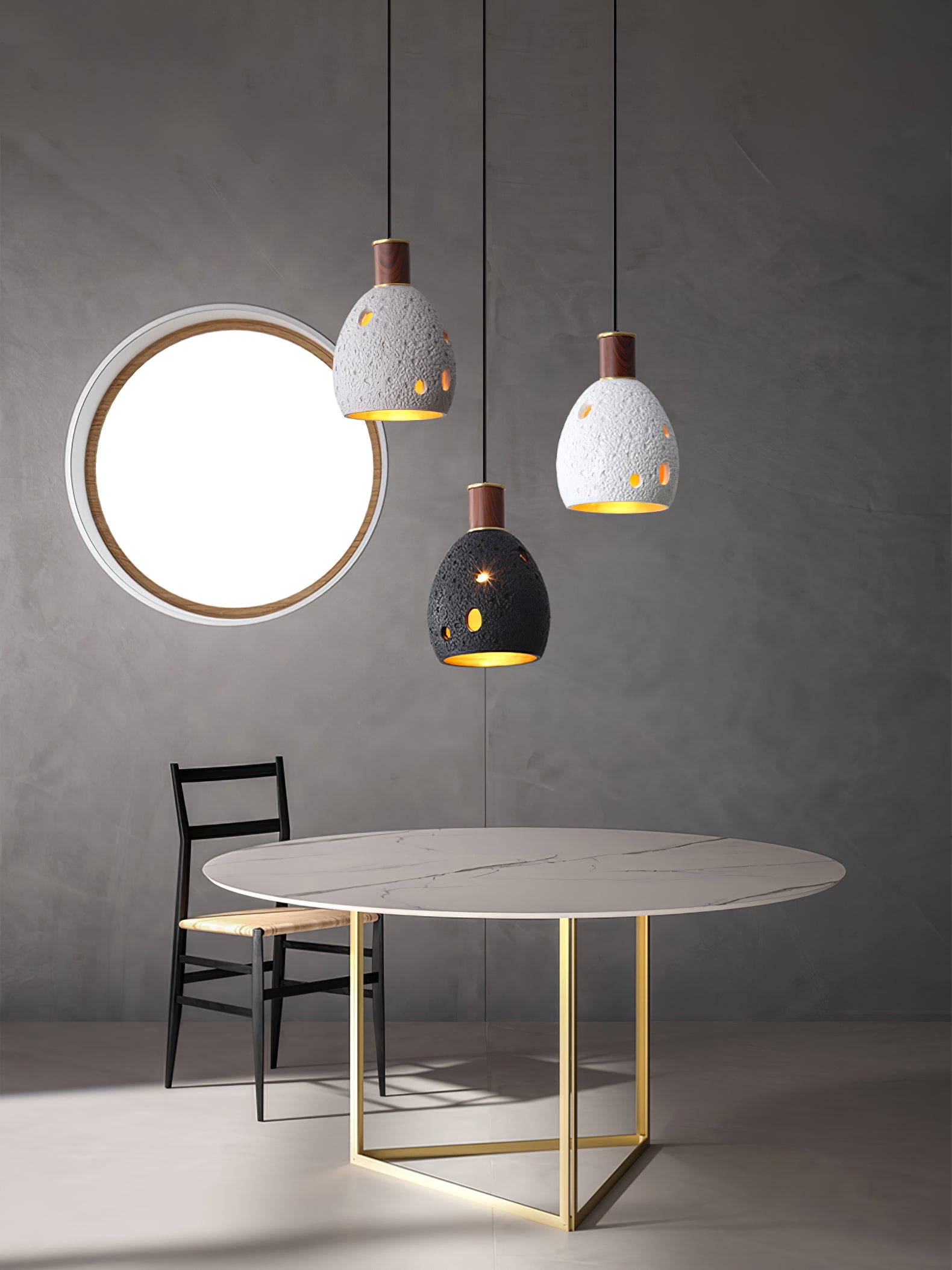 BRAMBLETON HEXAGONAL LIGHTING CANOPY