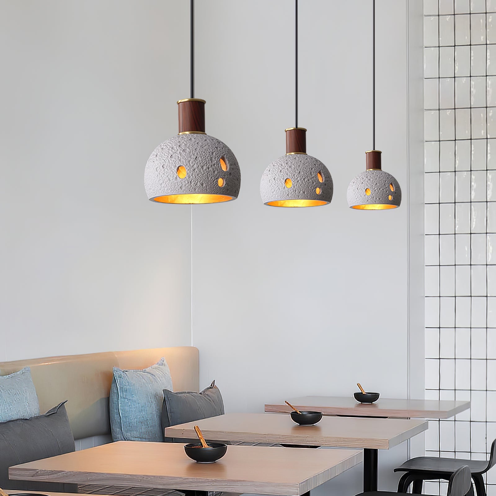 BRAMBLETON HEXAGONAL LIGHTING CANOPY
