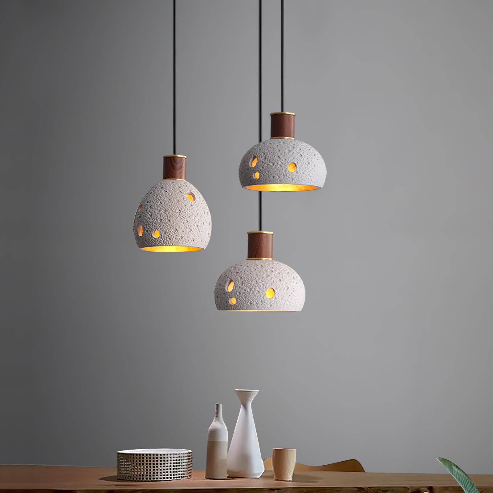 BRAMBLETON HEXAGONAL LIGHTING CANOPY