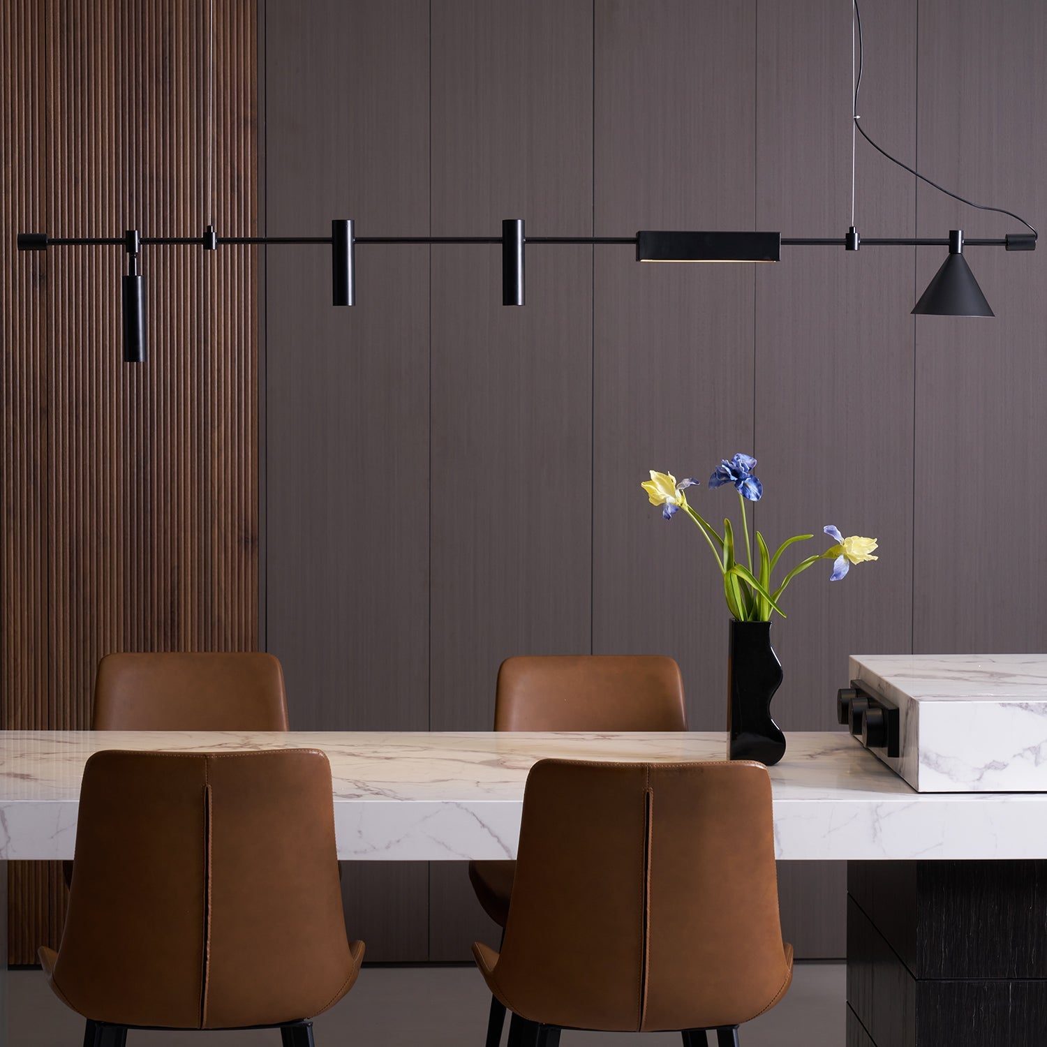 CHALFONT MODERN STRAIGHT LINE PENDANT LIGHT