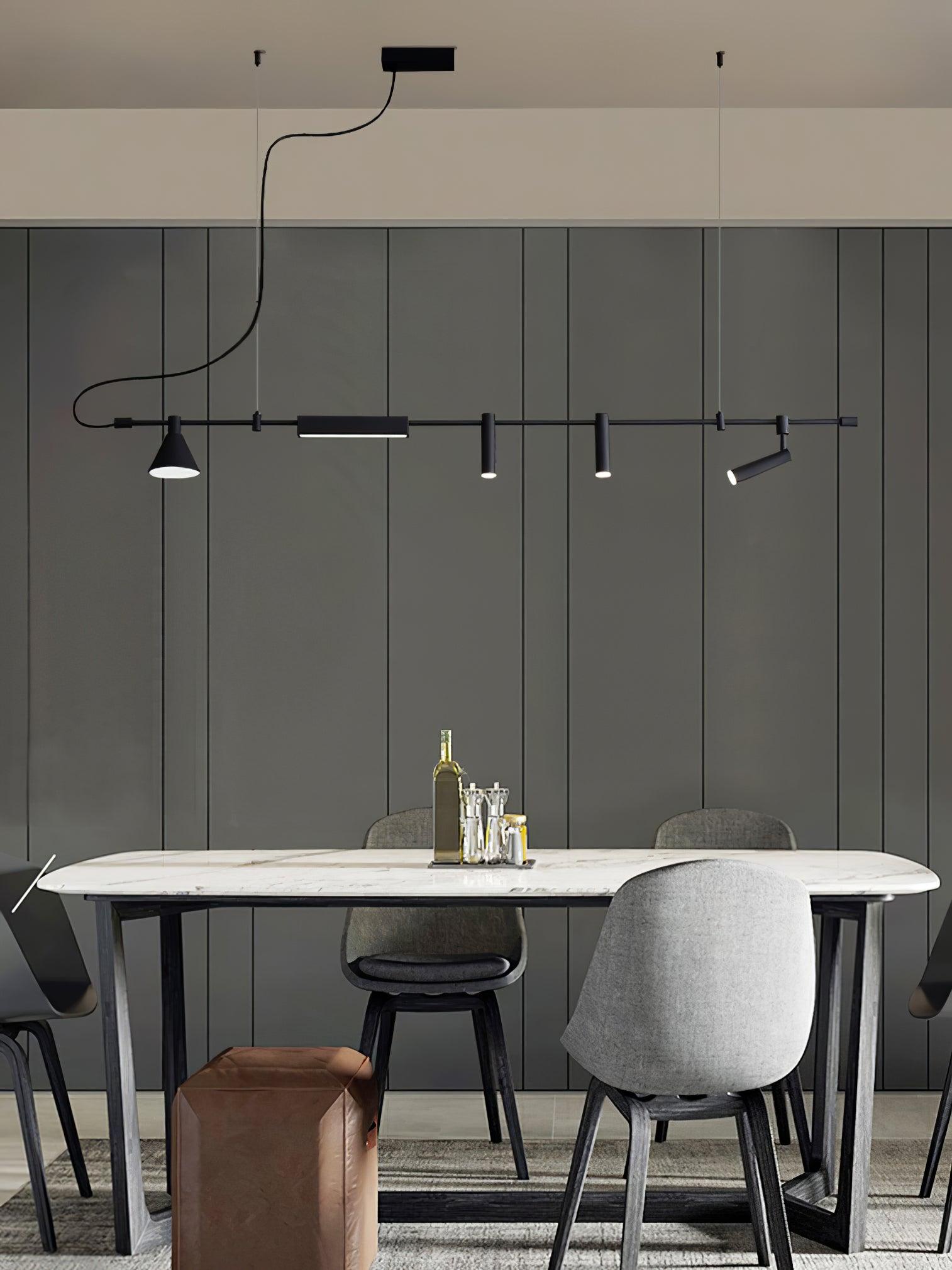 CHALFONT MODERN STRAIGHT LINE PENDANT LIGHT