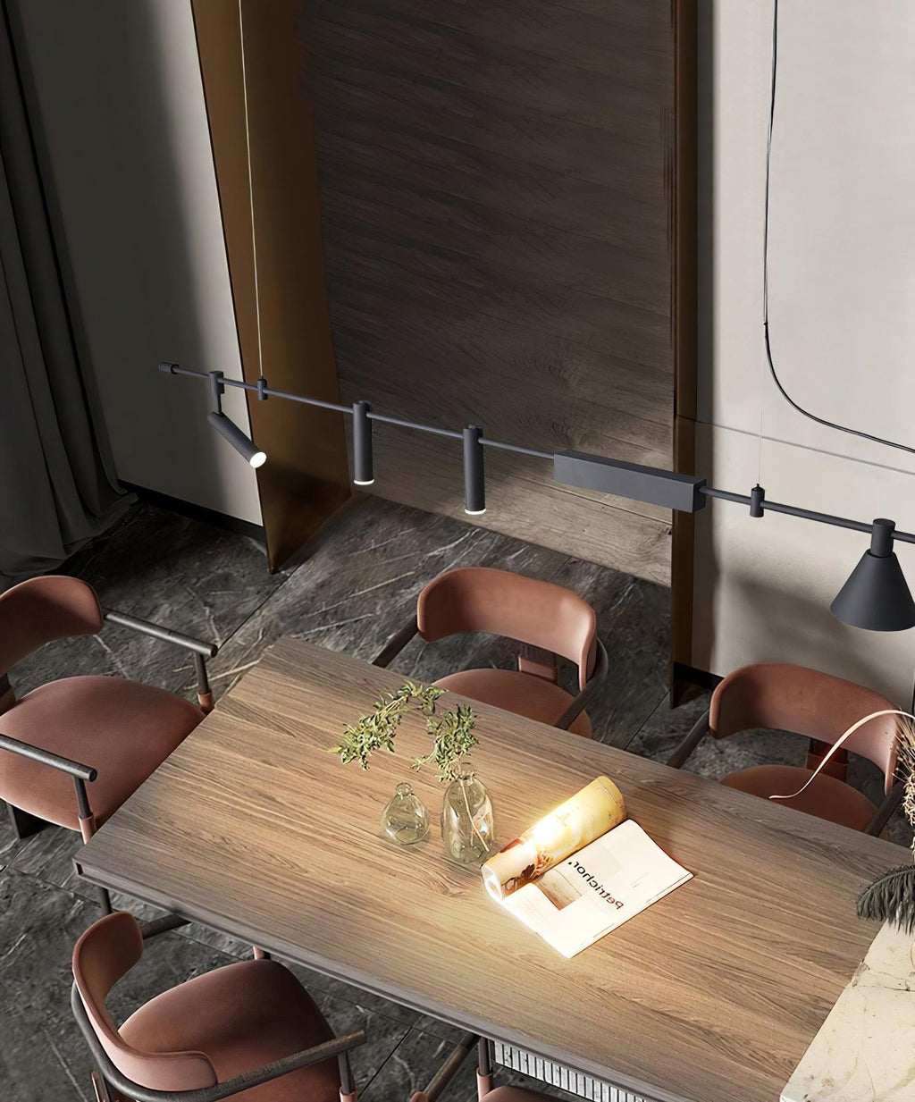 CHALFONT MODERN STRAIGHT LINE PENDANT LIGHT