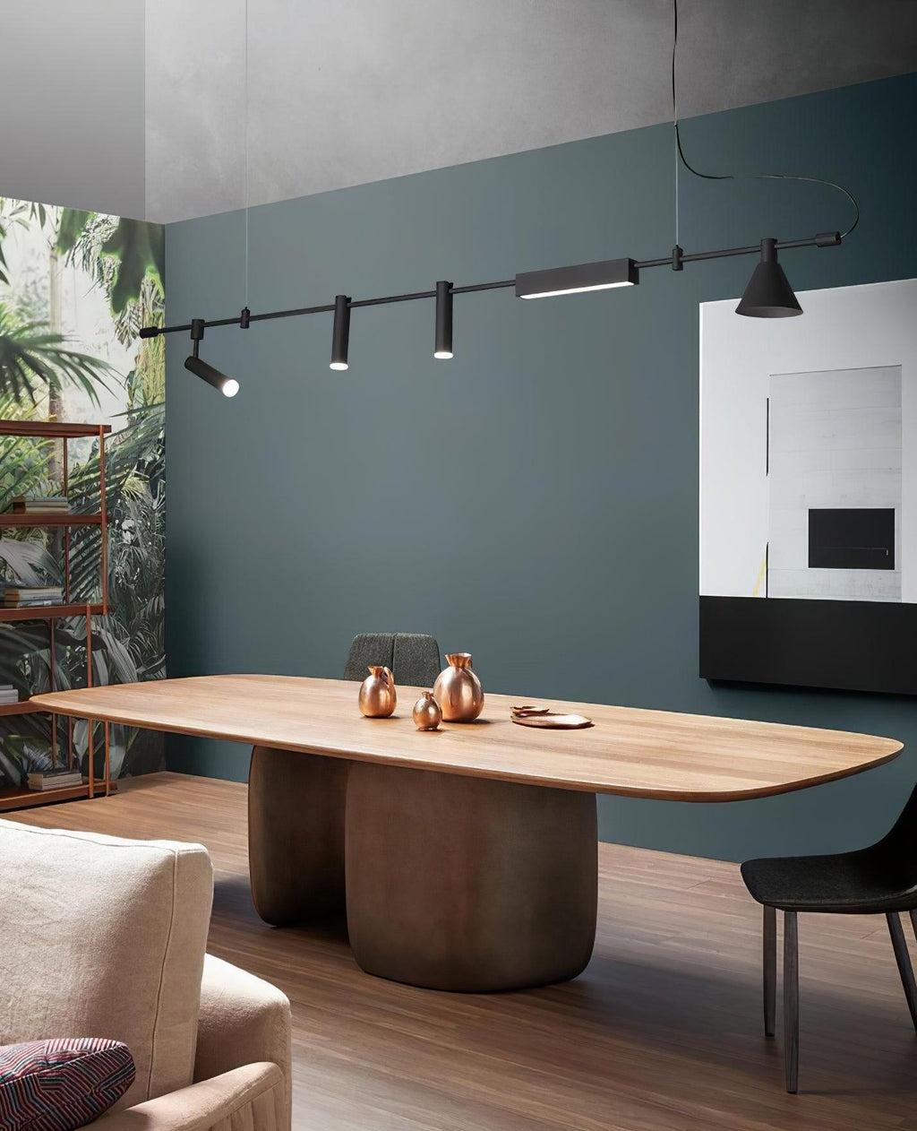 CHALFONT MODERN STRAIGHT LINE PENDANT LIGHT