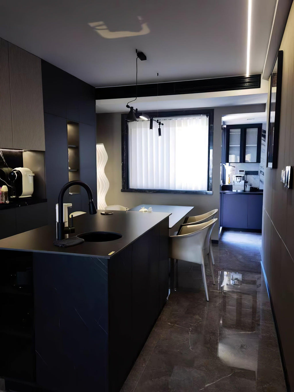 CHALFONT MODERN STRAIGHT LINE PENDANT LIGHT