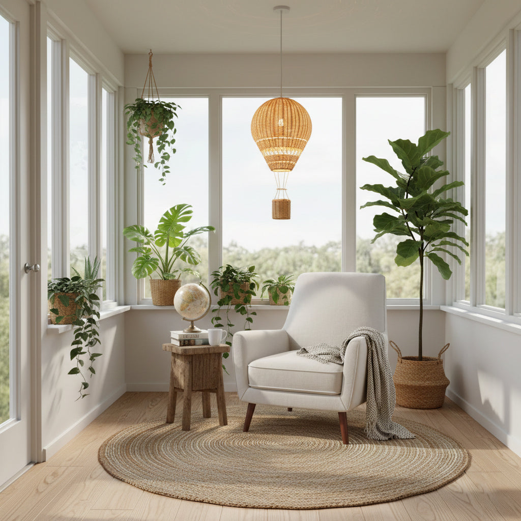 WINDSOR WOVEN SKY PENDANT LIGHT