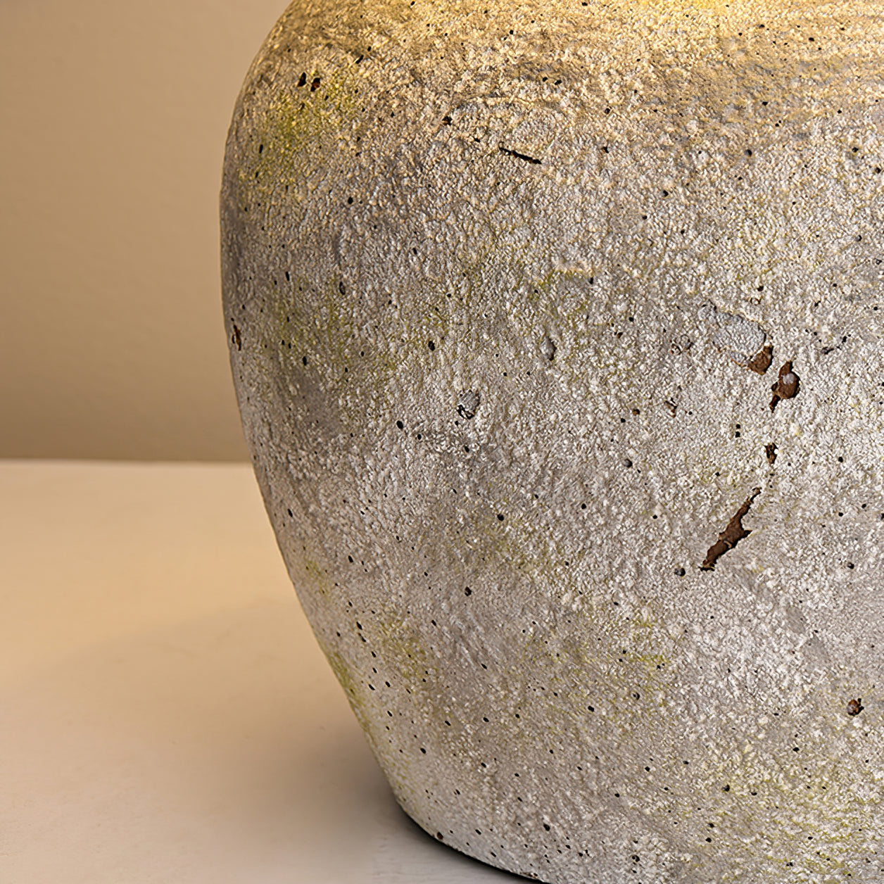 FENWICK HAND-CRAFTED GLAZED LAMP