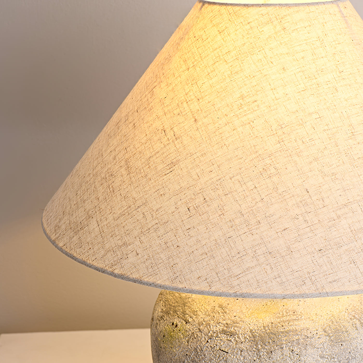 FENWICK HAND-CRAFTED GLAZED LAMP
