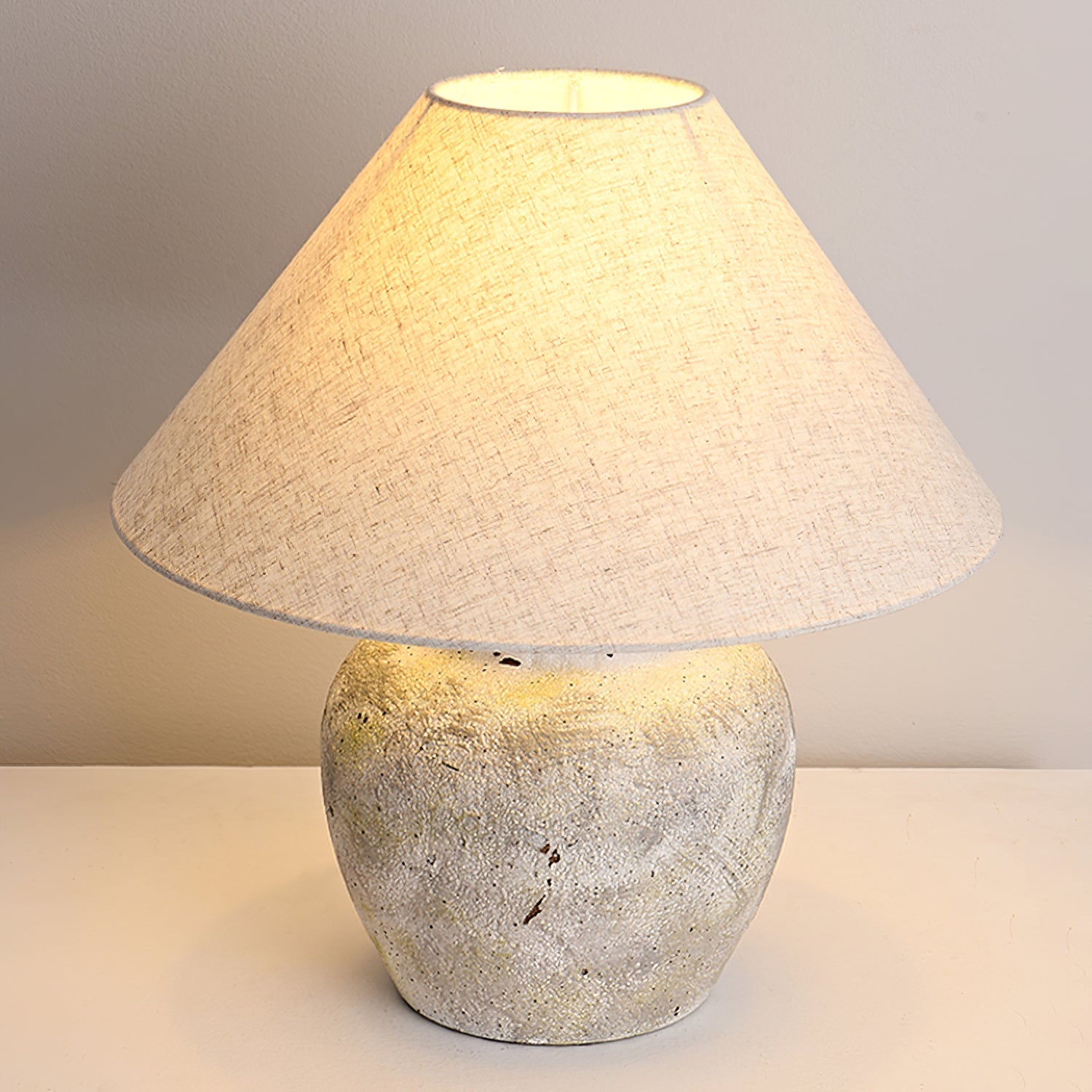 FENWICK HAND-CRAFTED GLAZED LAMP