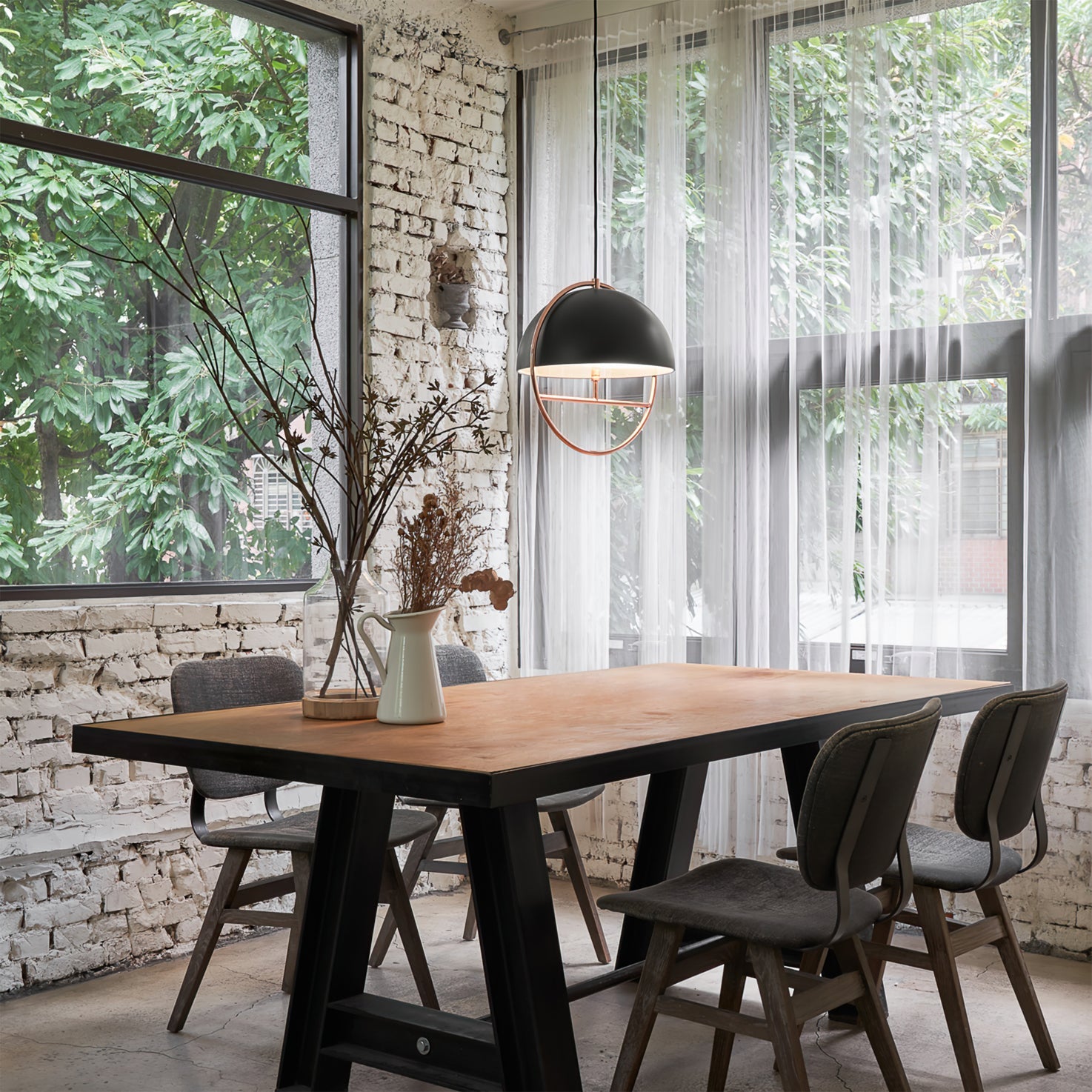 FENWICK CRYSTAL DROPLET PENDANT LIGHT