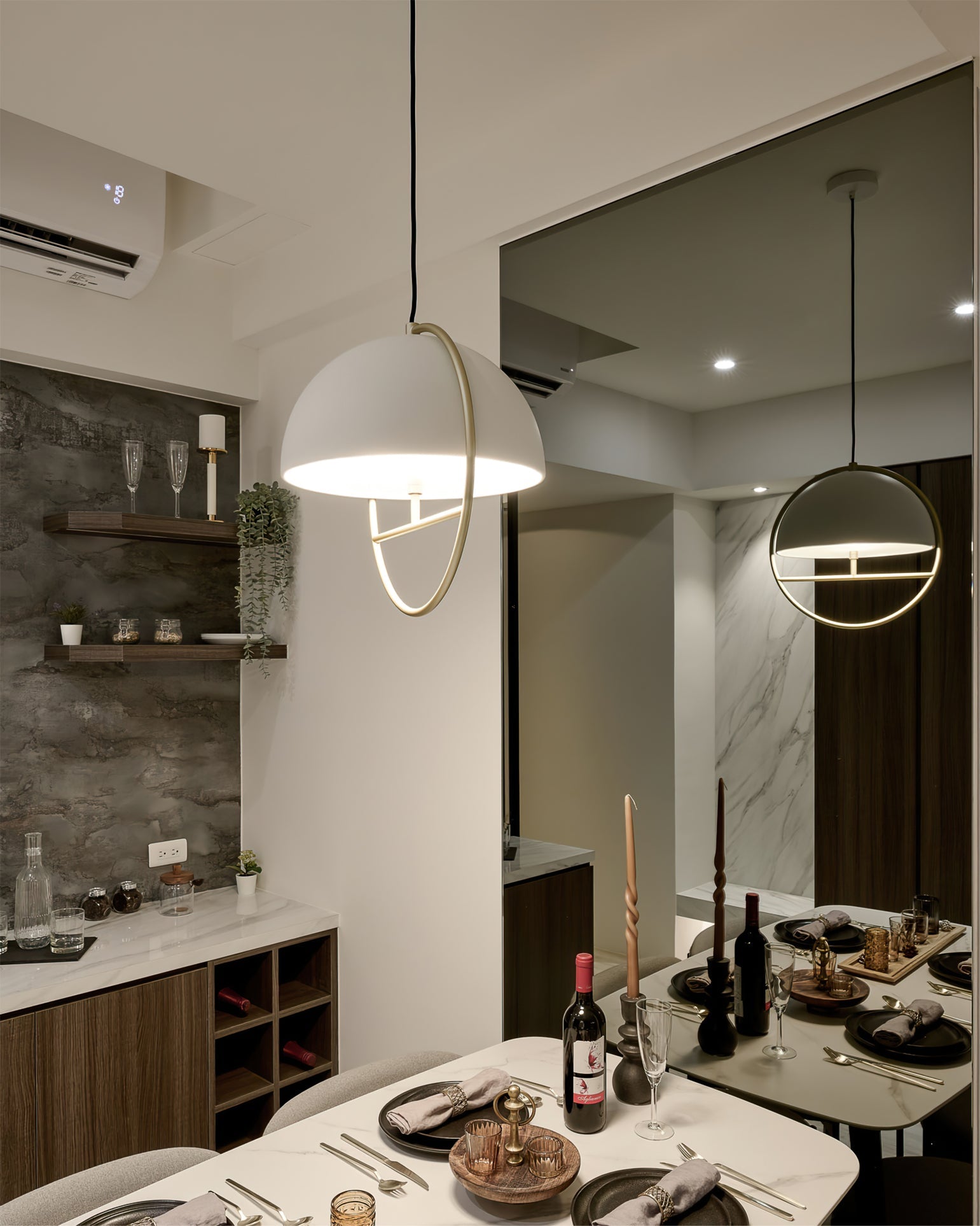 FENWICK CRYSTAL DROPLET PENDANT LIGHT