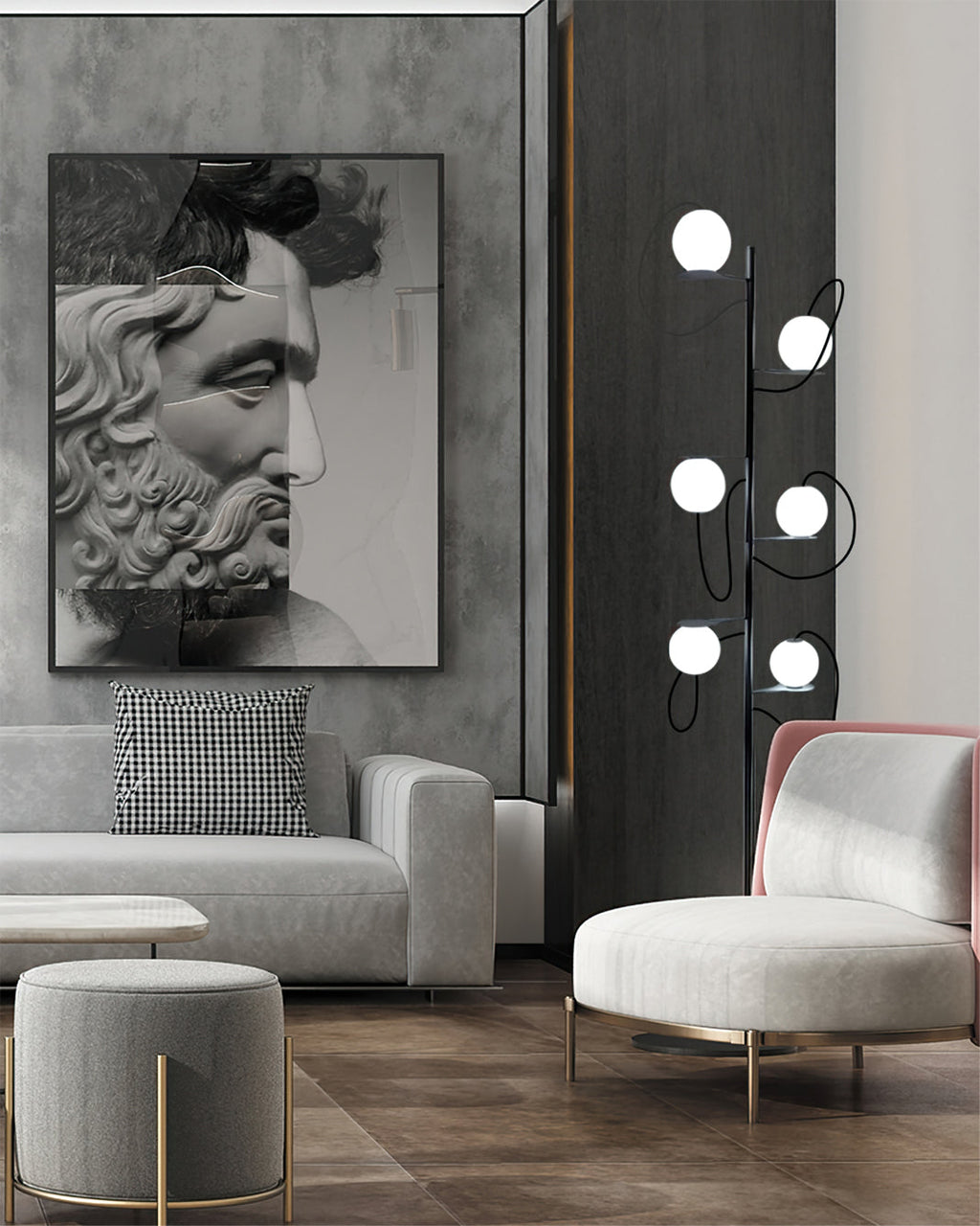 CHARLESTON ORB LUMINAIRE