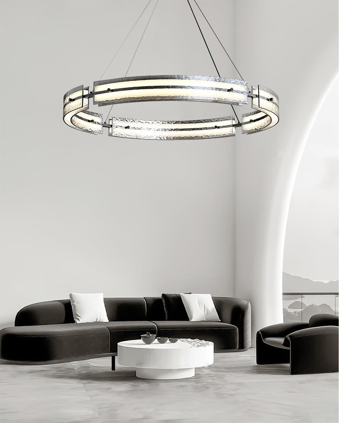 RAVENSDALE CRYSTAL BRANCH CHANDELIER