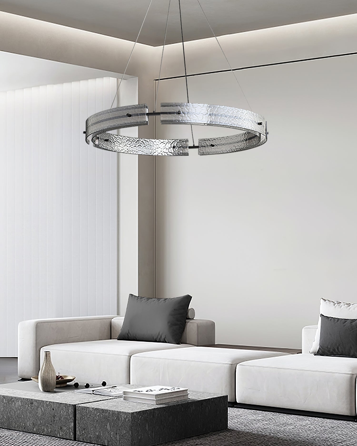 RAVENSDALE CRYSTAL BRANCH CHANDELIER