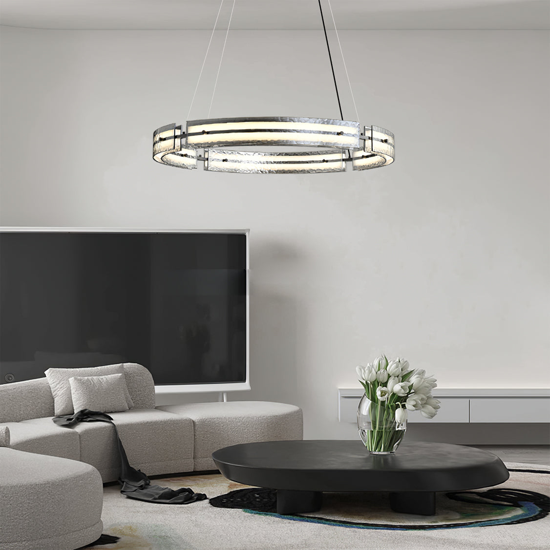 RAVENSDALE CRYSTAL BRANCH CHANDELIER