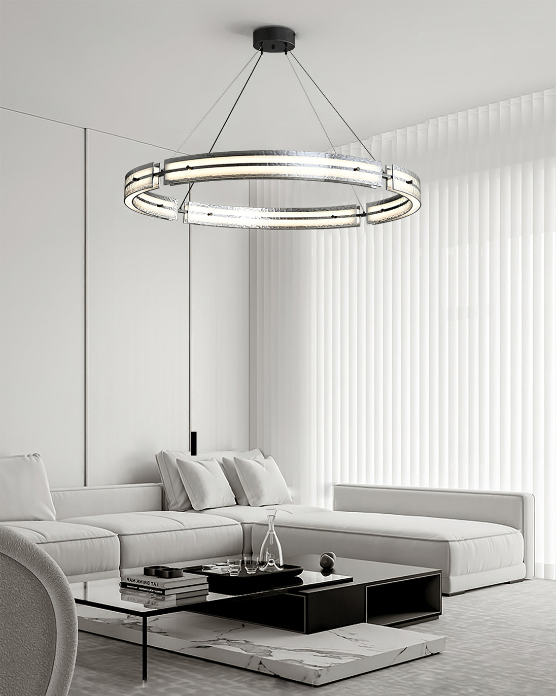 RAVENSDALE CRYSTAL BRANCH CHANDELIER
