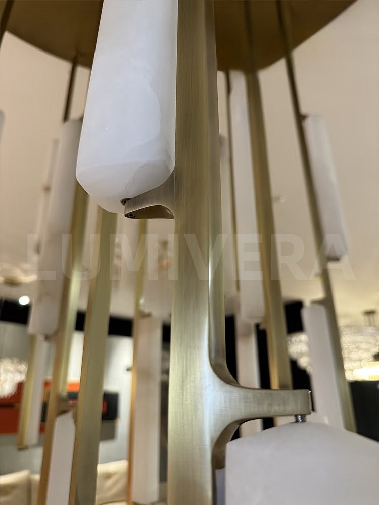 VALLIS MARBLE STRIPED CEILING LANTERN
