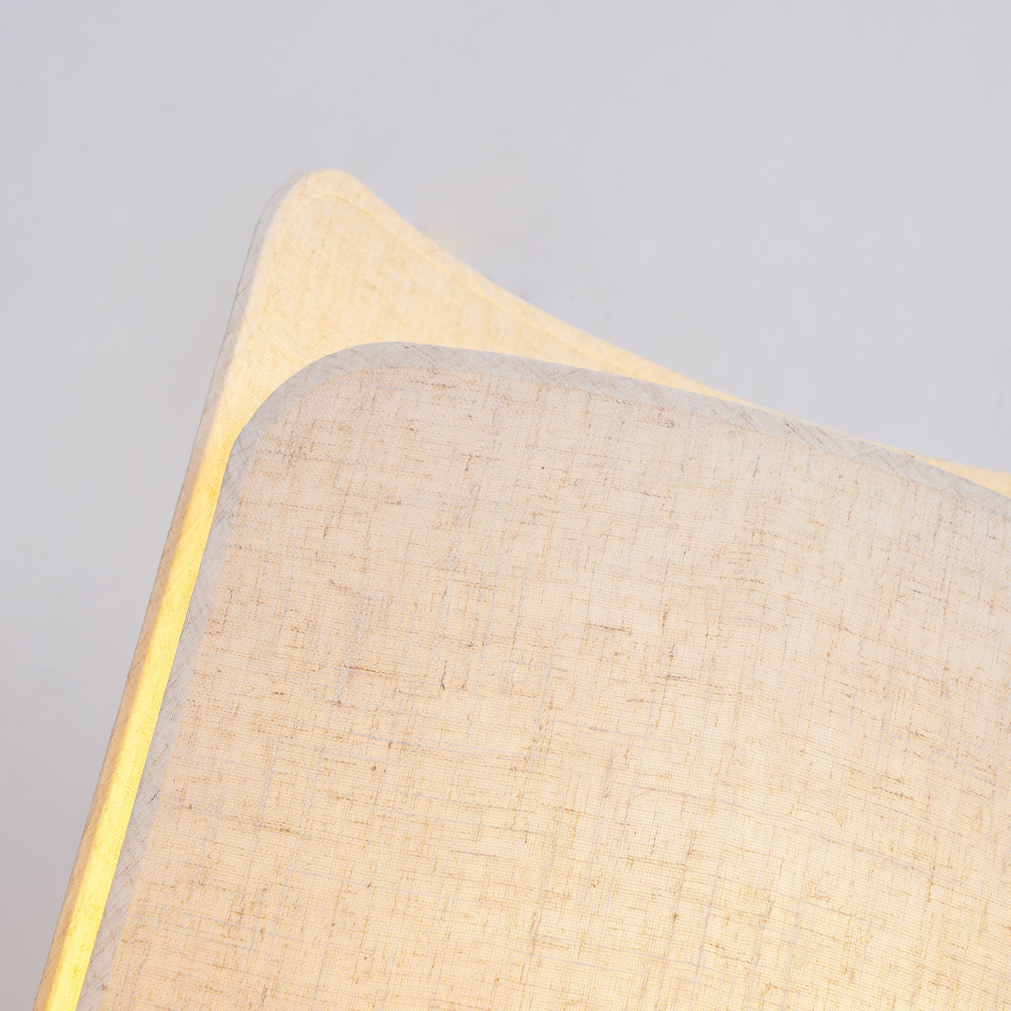 Chesterfield Linen Shade Pedestal Lamp
