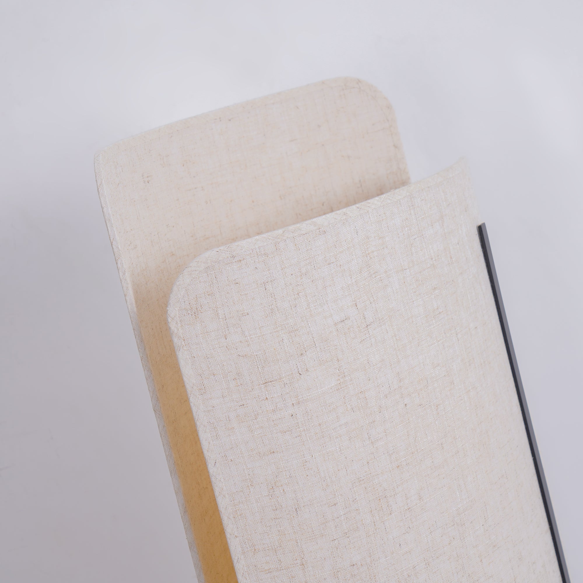 Chesterfield Linen Shade Pedestal Lamp