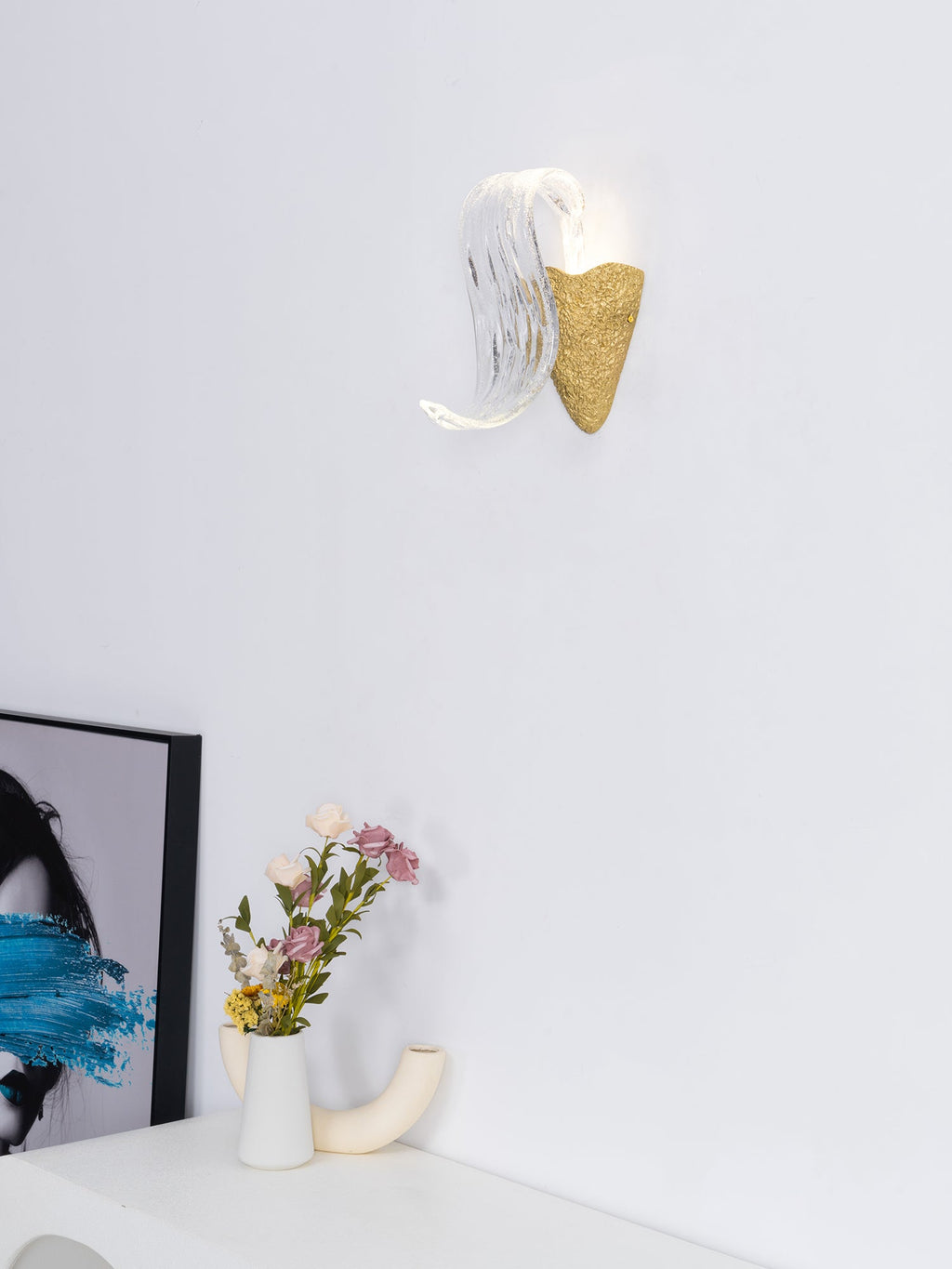 FENWICK AERIE WINGED WALL SCONCE
