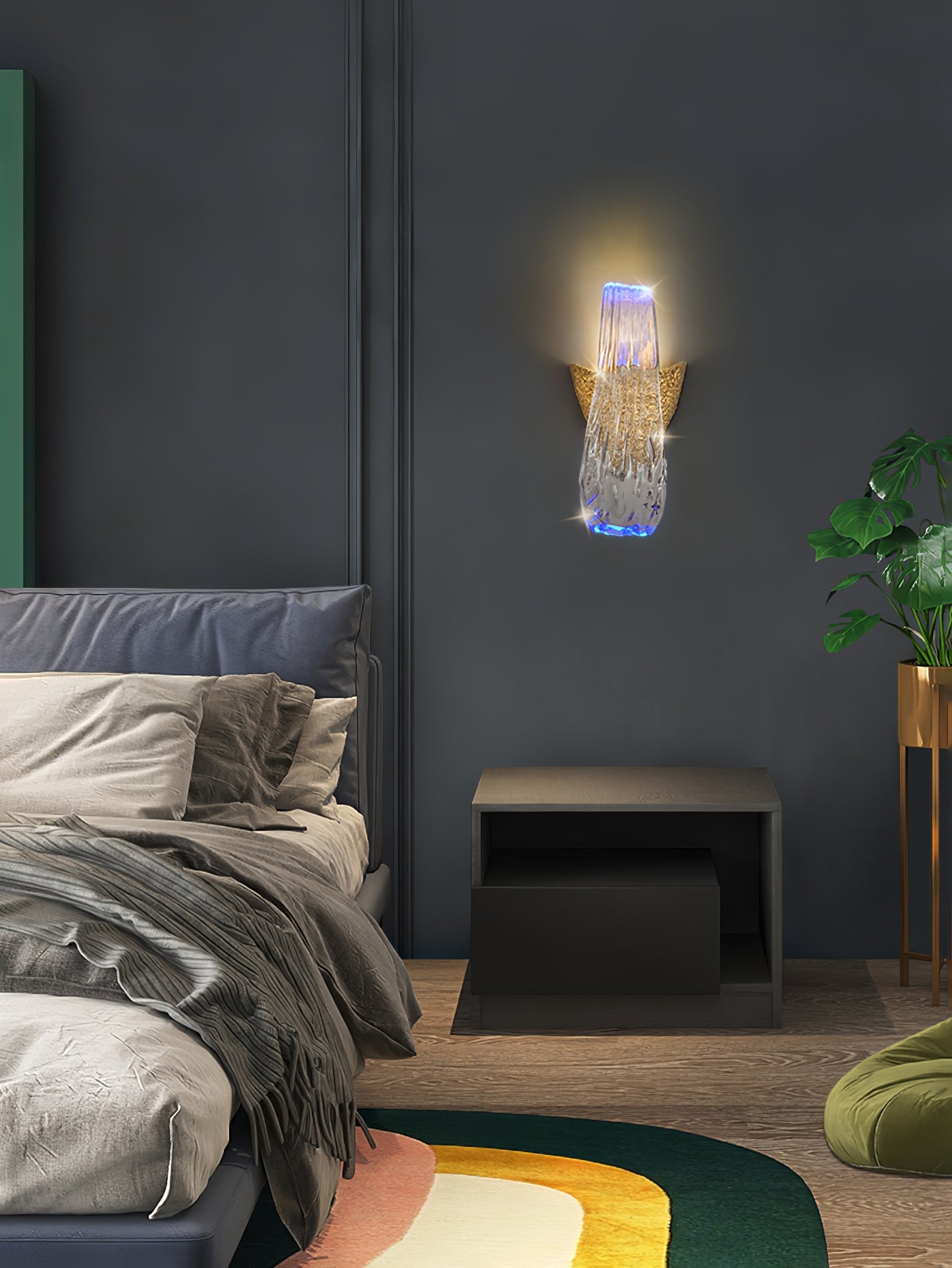 FENWICK AERIE WINGED WALL SCONCE