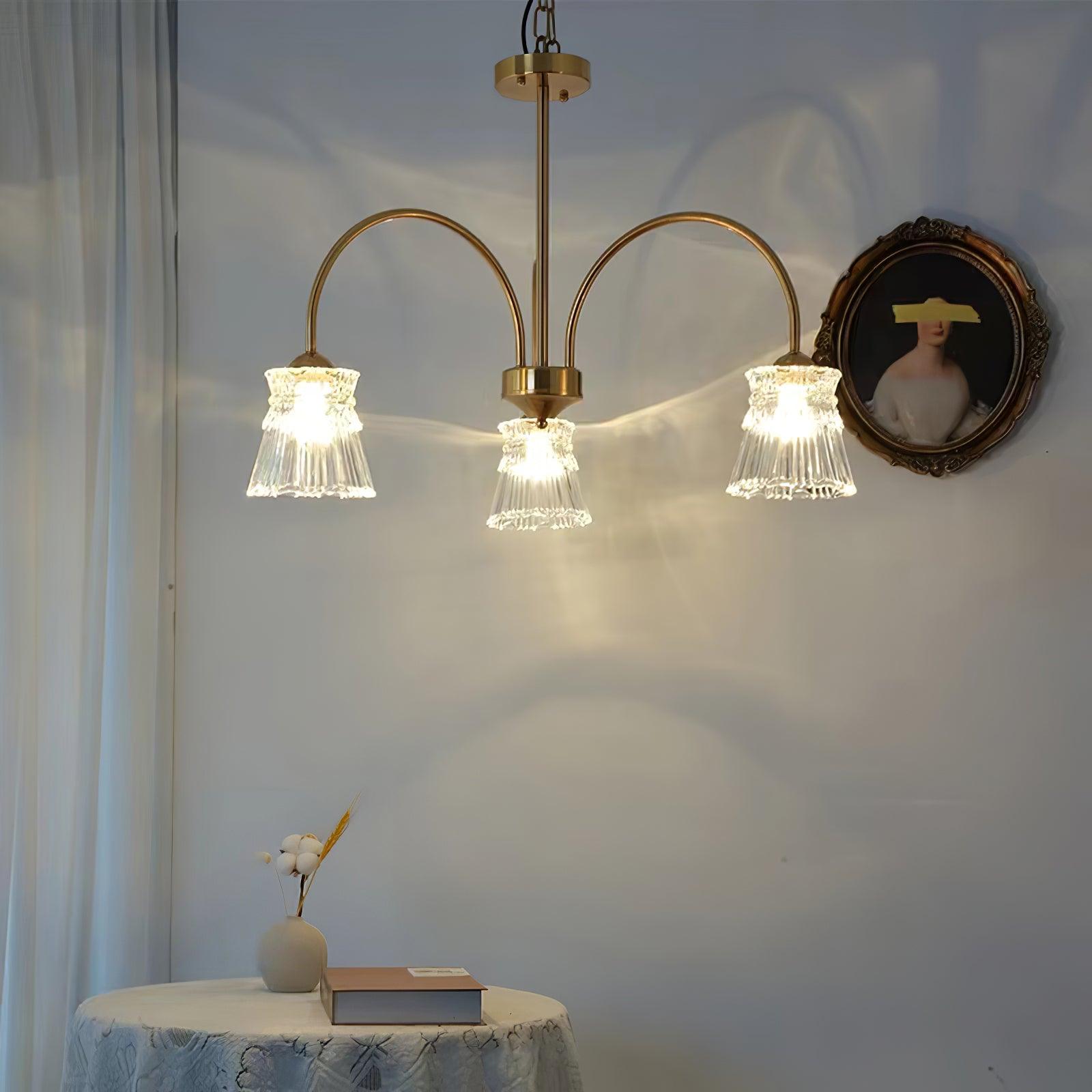 MERIWETHER FROSTED GLASS LUMINARY