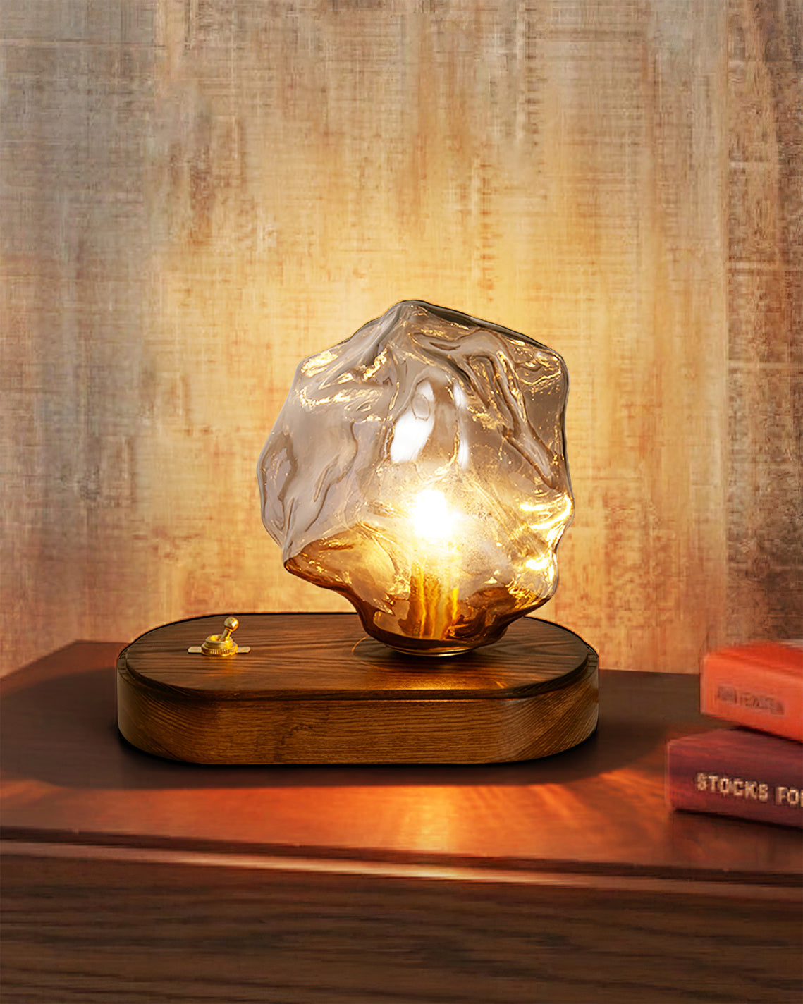 FROSTFELL CRYSTAL GLOW TABLE LANTERN