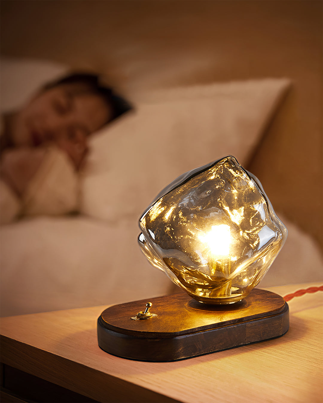 FROSTFELL CRYSTAL GLOW TABLE LANTERN