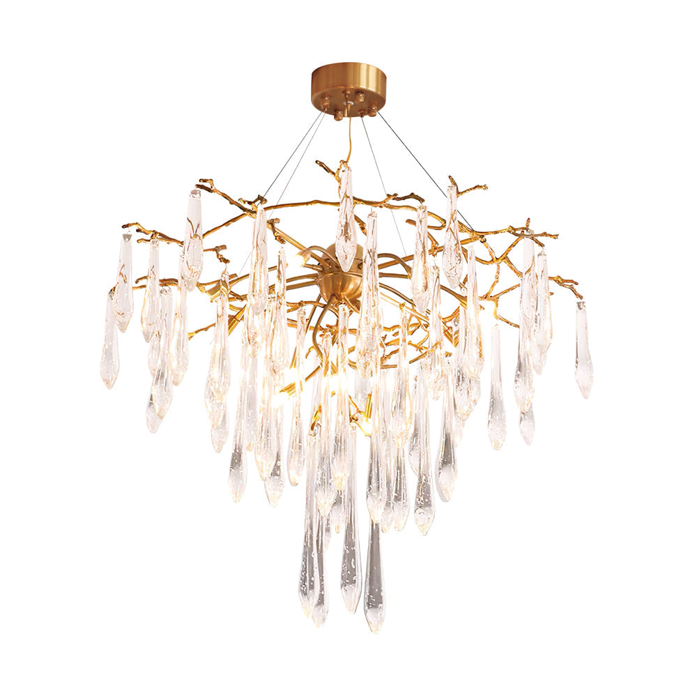 WINTERBOURNE CRYSTAL DRIP CHANDELIER