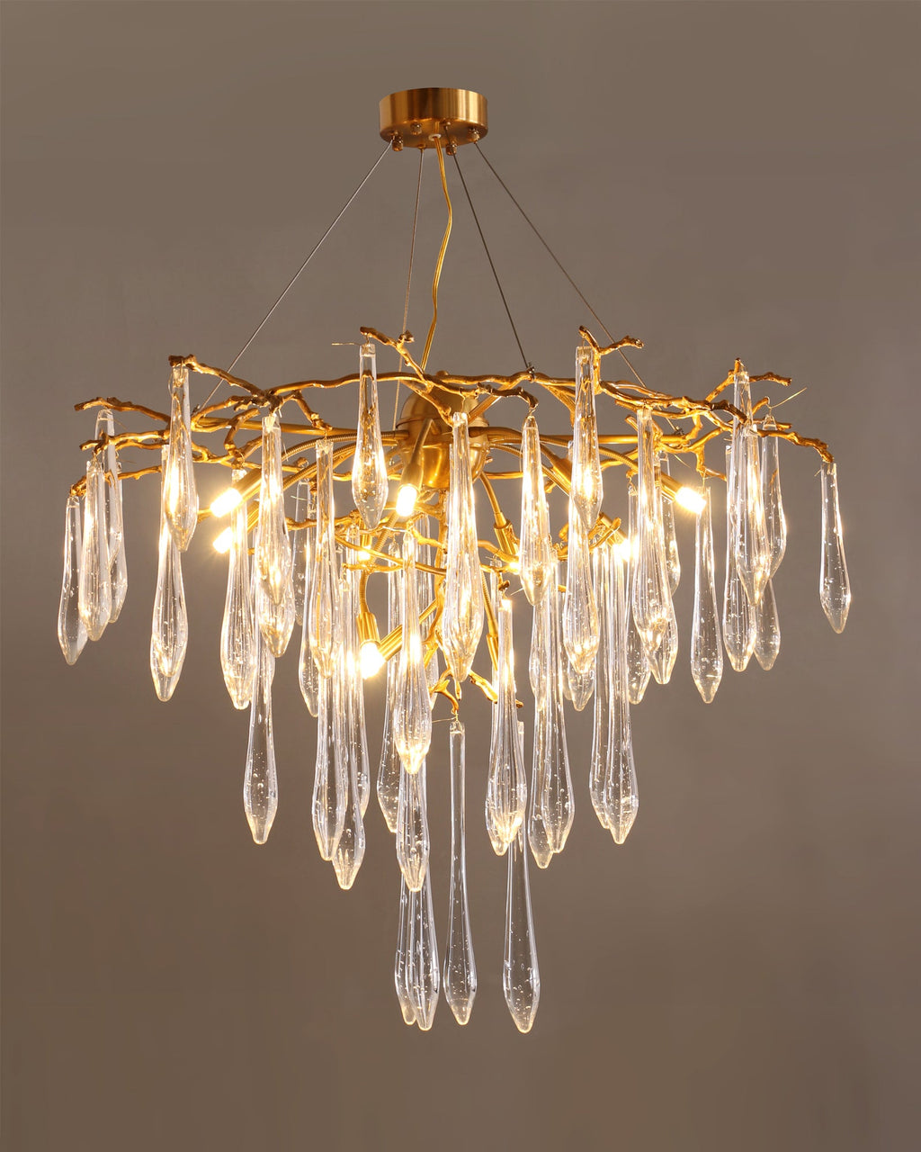 WINTERBOURNE CRYSTAL DRIP CHANDELIER