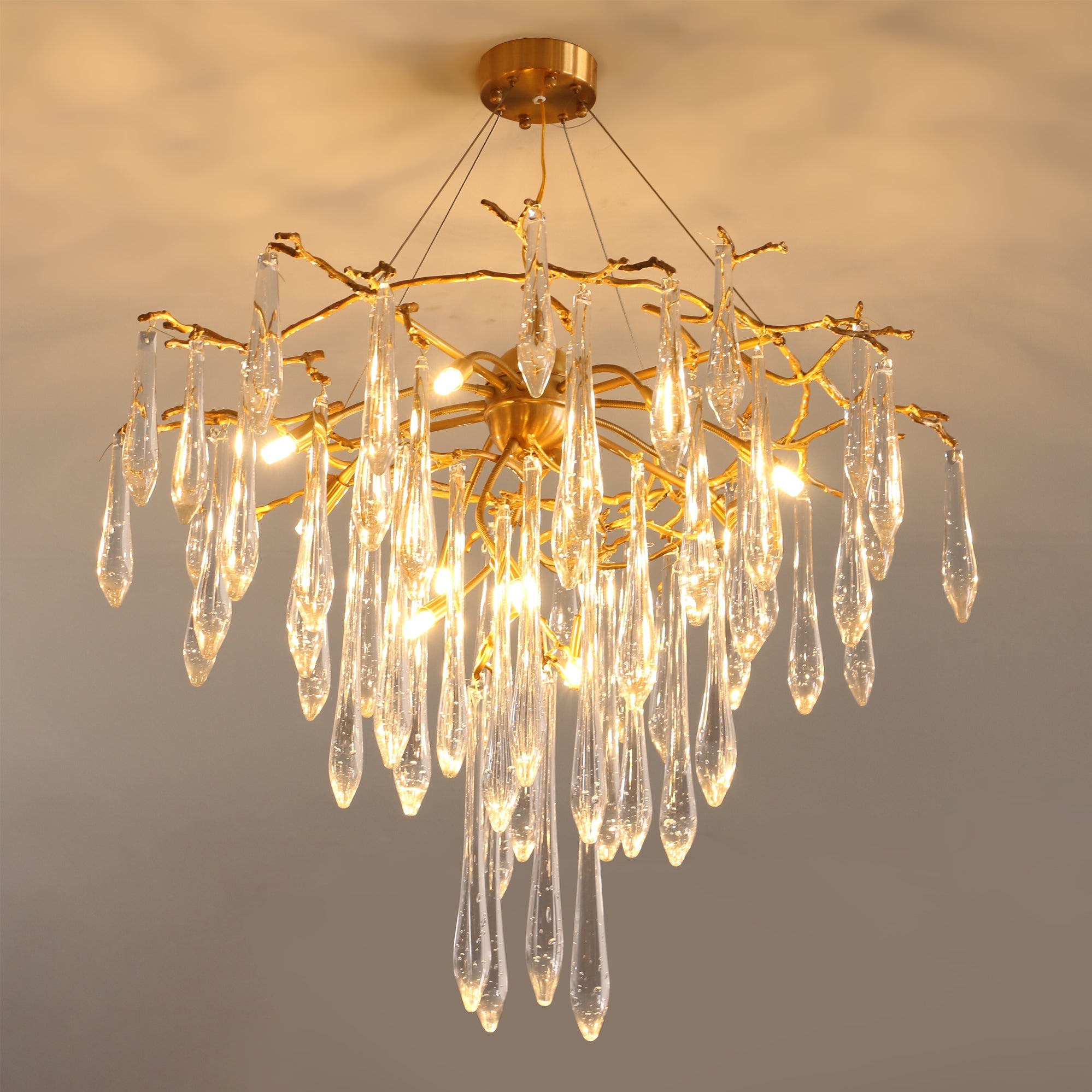 WINTERBOURNE CRYSTAL DRIP CHANDELIER