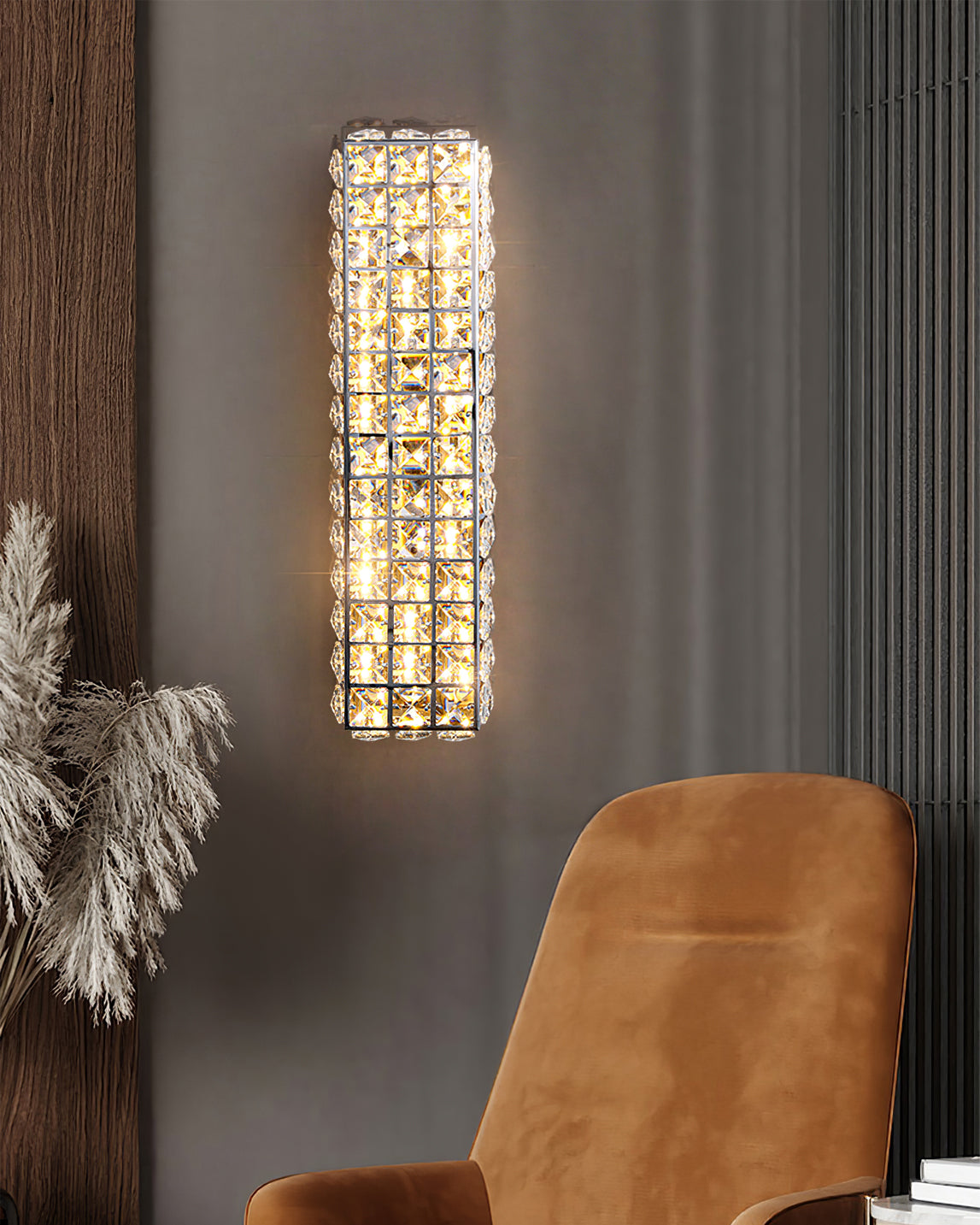 FROSTWICK CRYSTAL ICICLE SCONCE