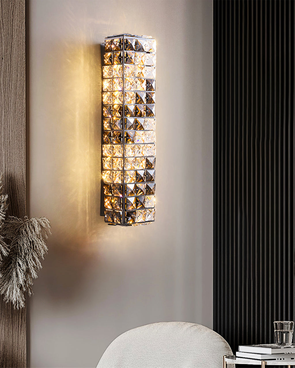 FROSTWICK CRYSTAL ICICLE SCONCE
