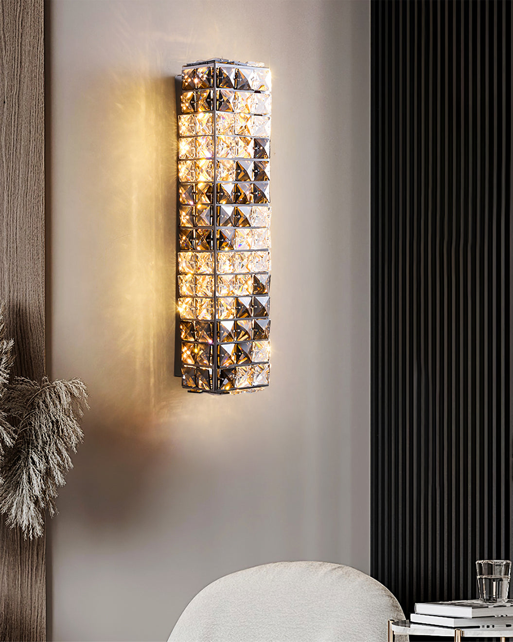 FROSTWICK CRYSTAL ICICLE SCONCE